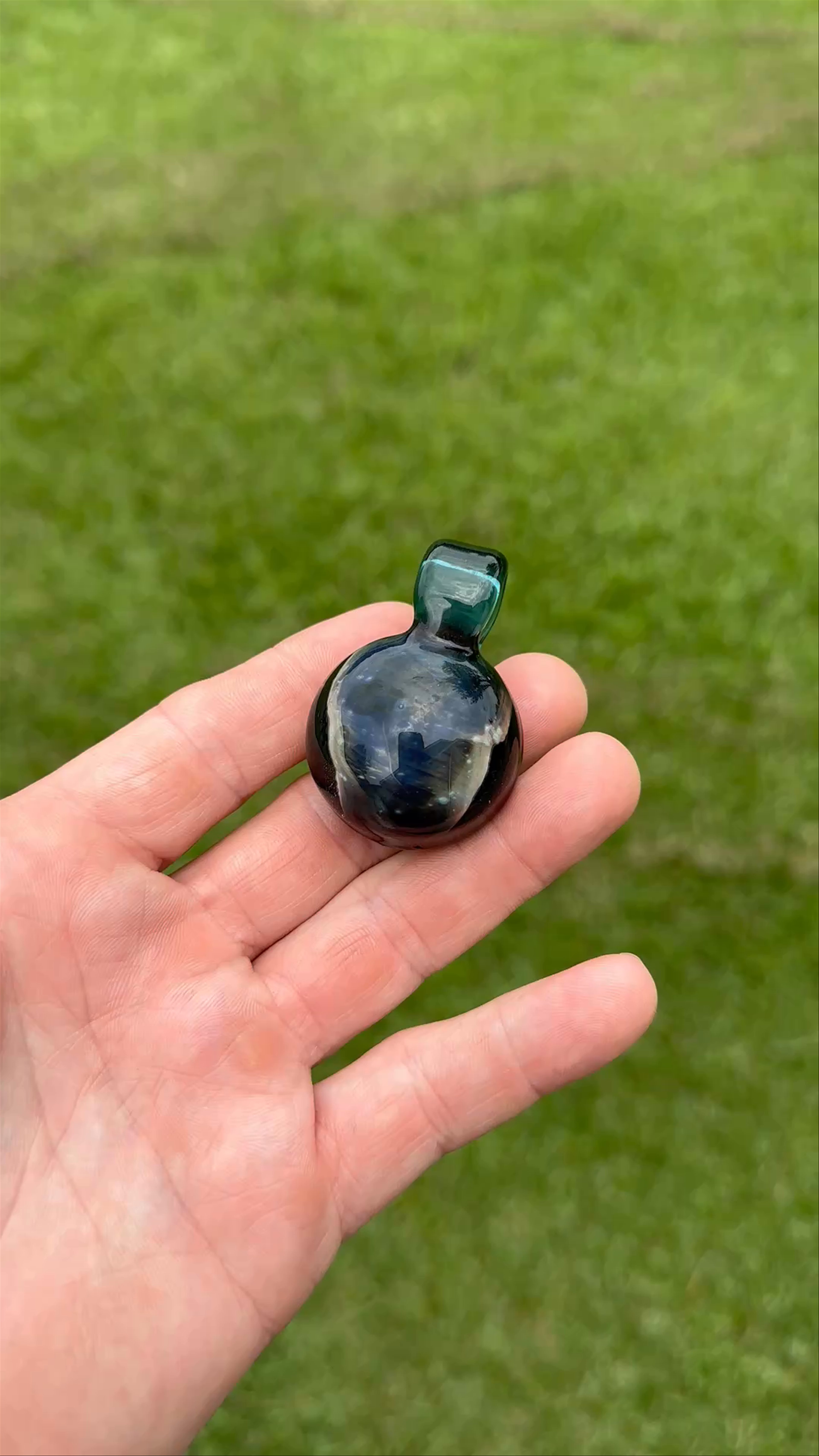 Preview pic of Black pearl galaxy pendant