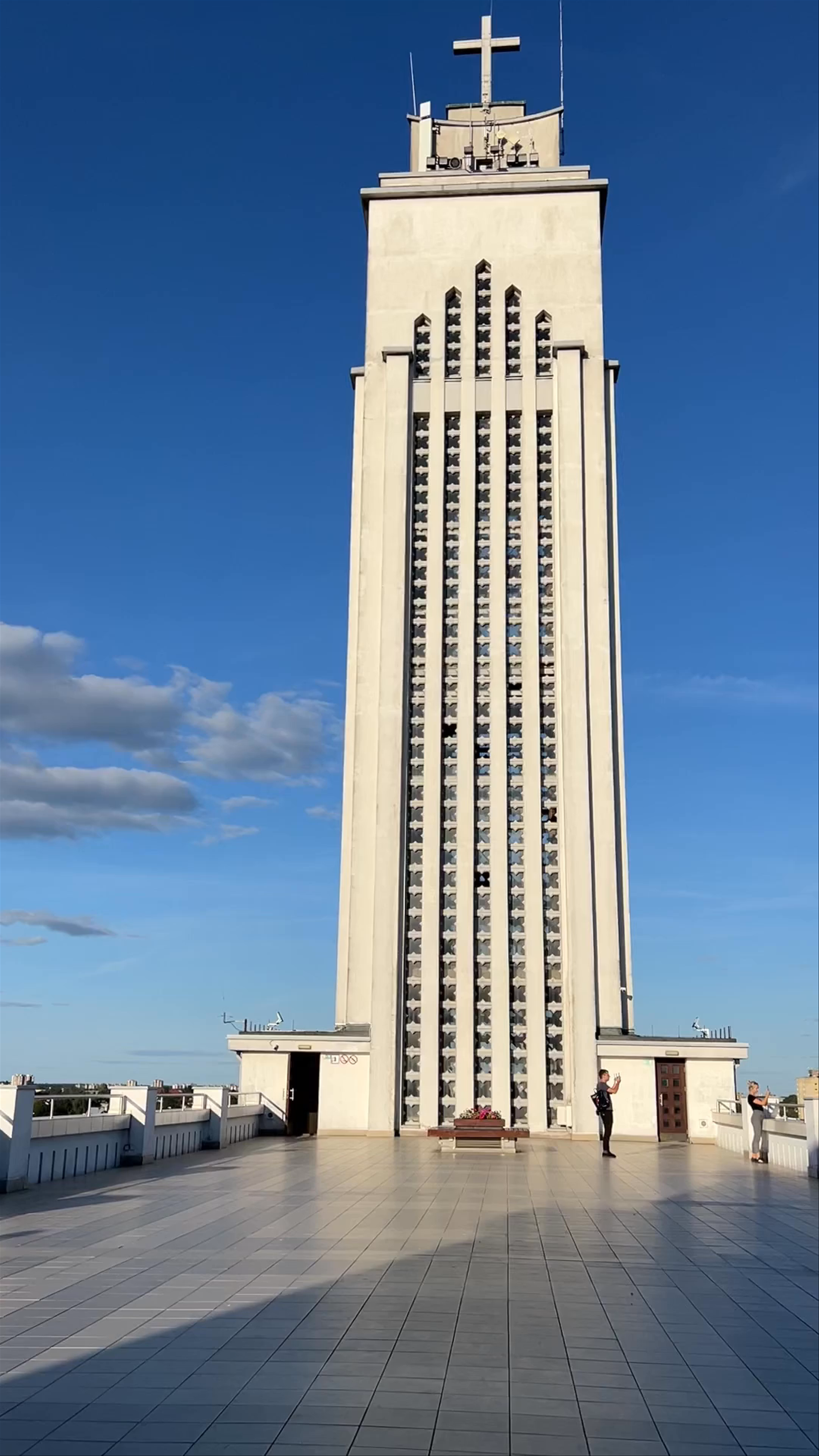 Christ's Resurrection Church Tower, Kaunas: A Serene Architectural Highlight
