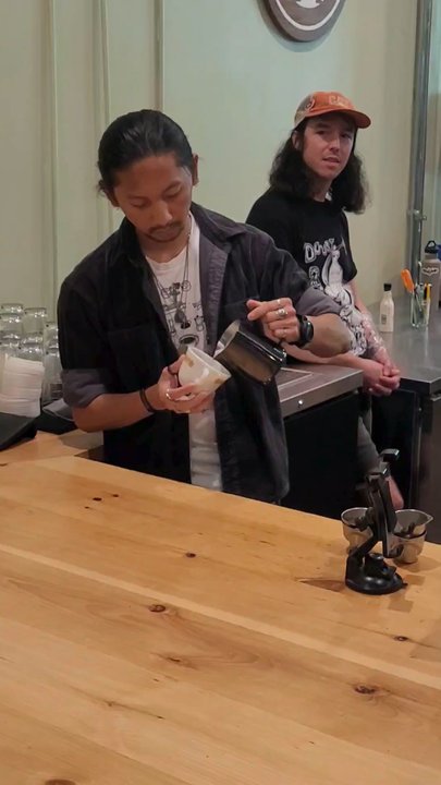 Vent Coffee Roasters - Latte Art competiton - Coffee Roasteries Near Me - Baltimore, Maryland