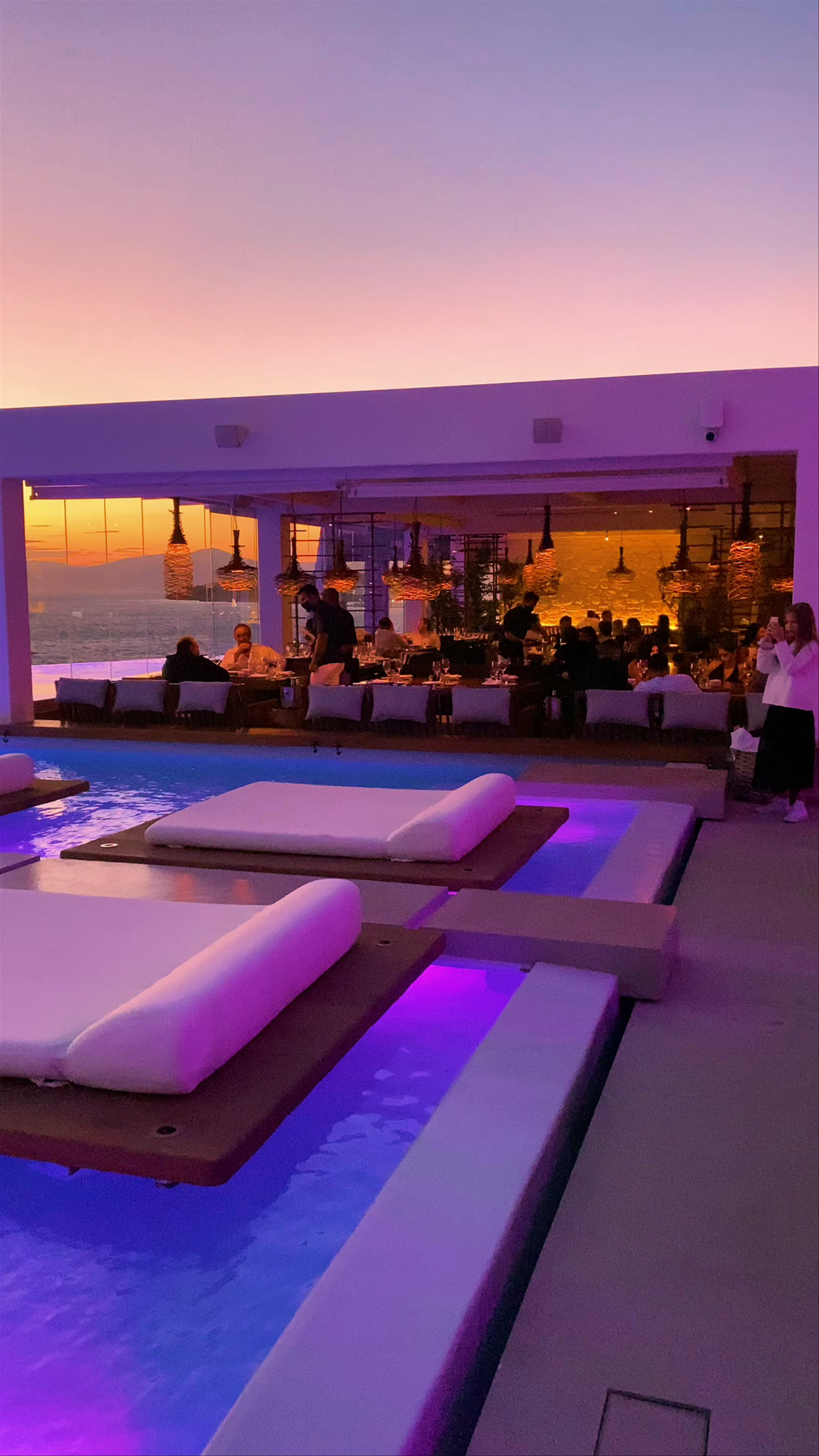 Sunset Serenity at Cavo Tagoo Mykonos