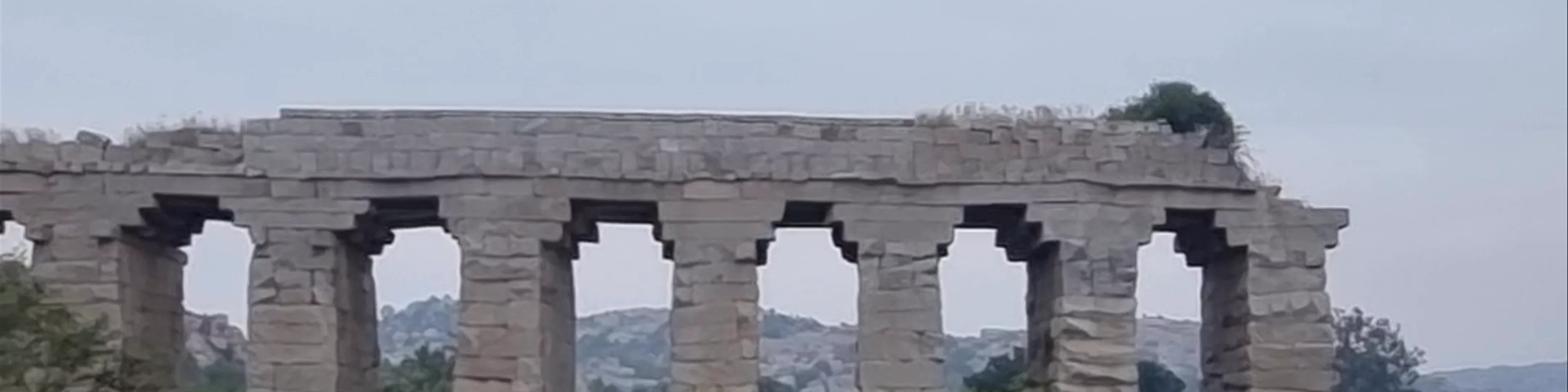 Tungabhadraa Bukka Aqueduct Hampi