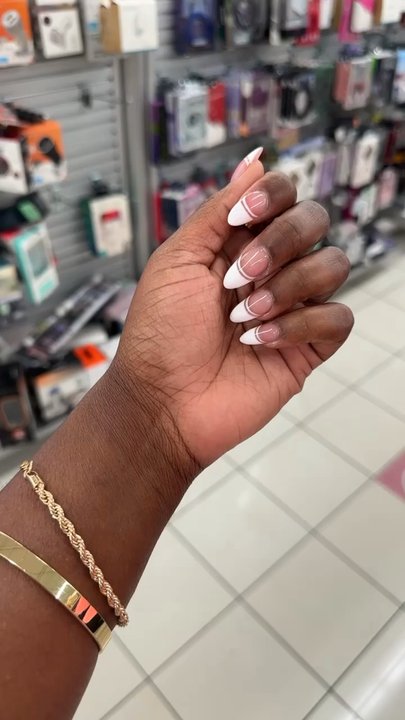 Allure Nail Bar - lovedddd this set! so many compliments! - Nail Salons Near Me - Atlanta, Georgia