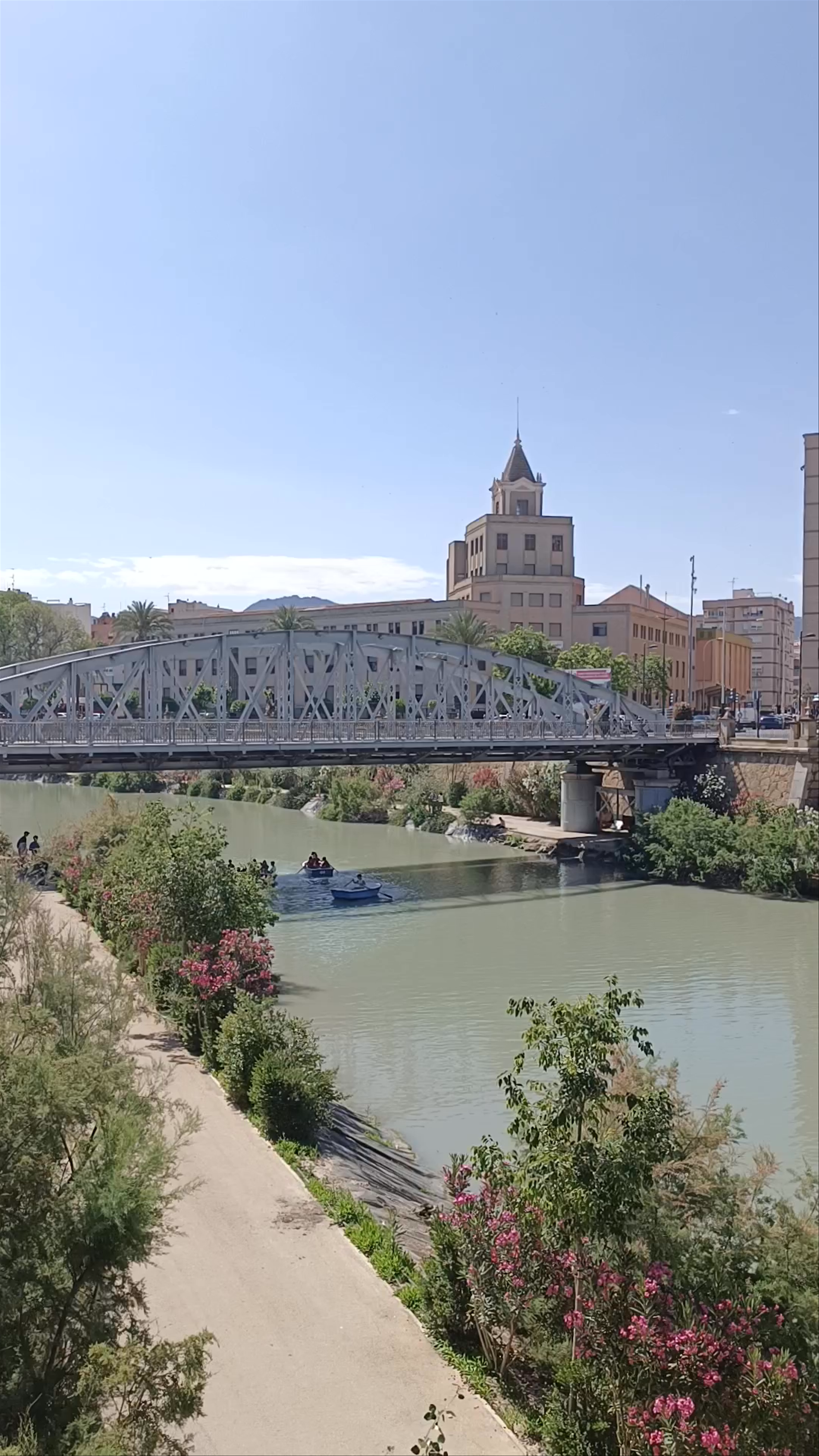 Puente de Hierro: Serene Riverside Views in Murcia, Spain