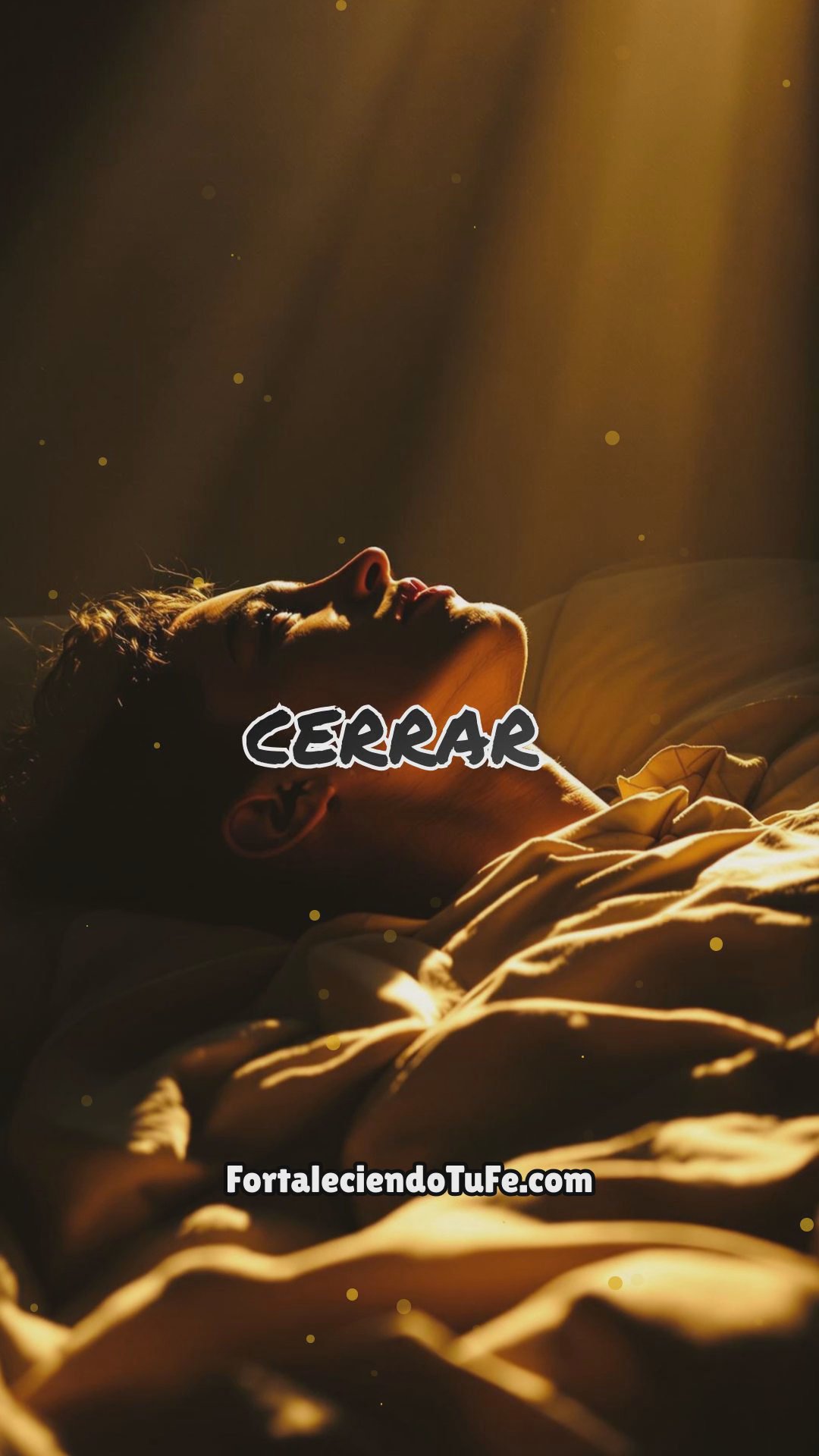 No te vayas a dormir con conflictos sin resolver: busca la reconciliación divina