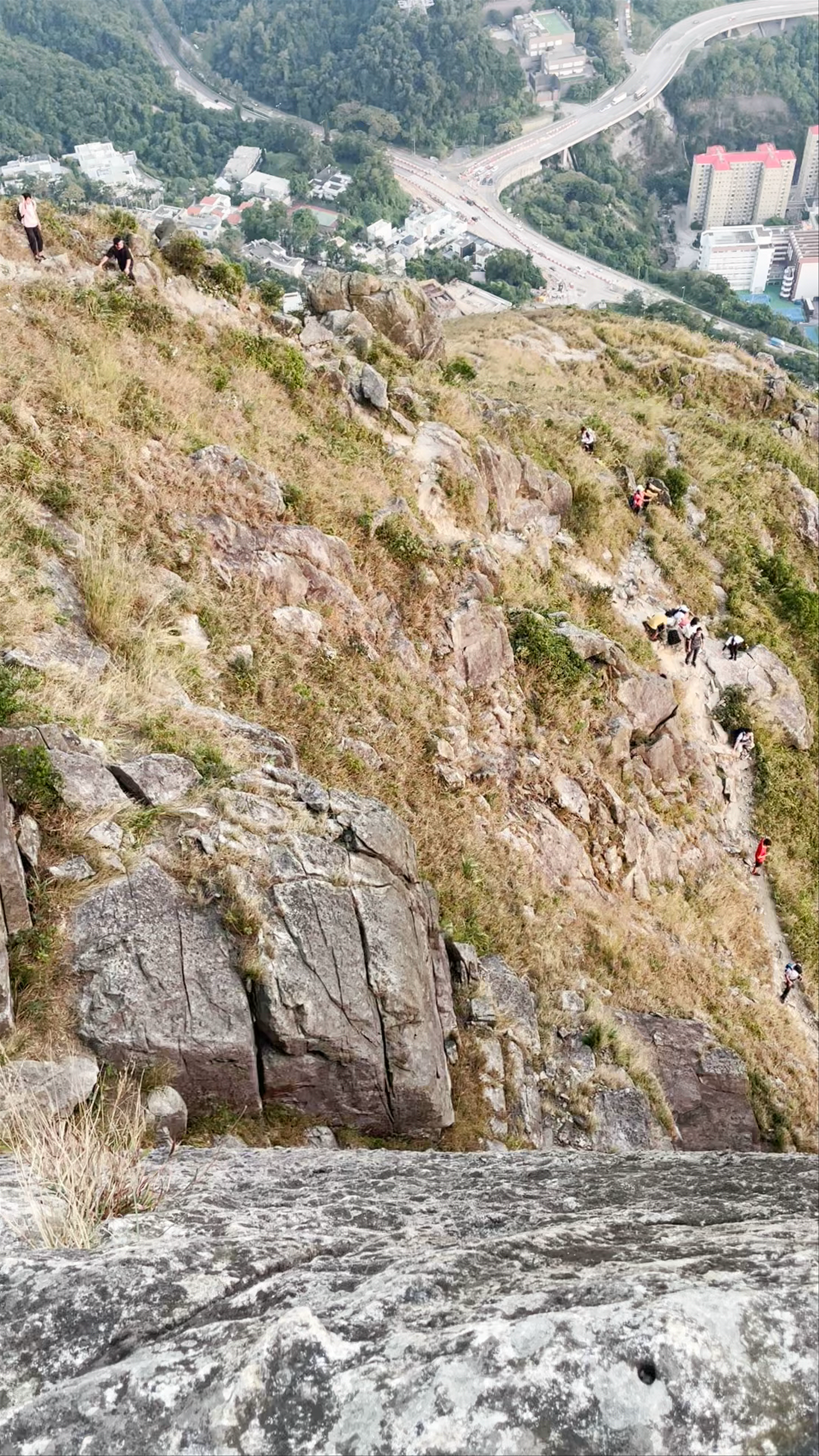Sunset Climb at Suicide Cliff, Kowloon Peak, Hong Kong