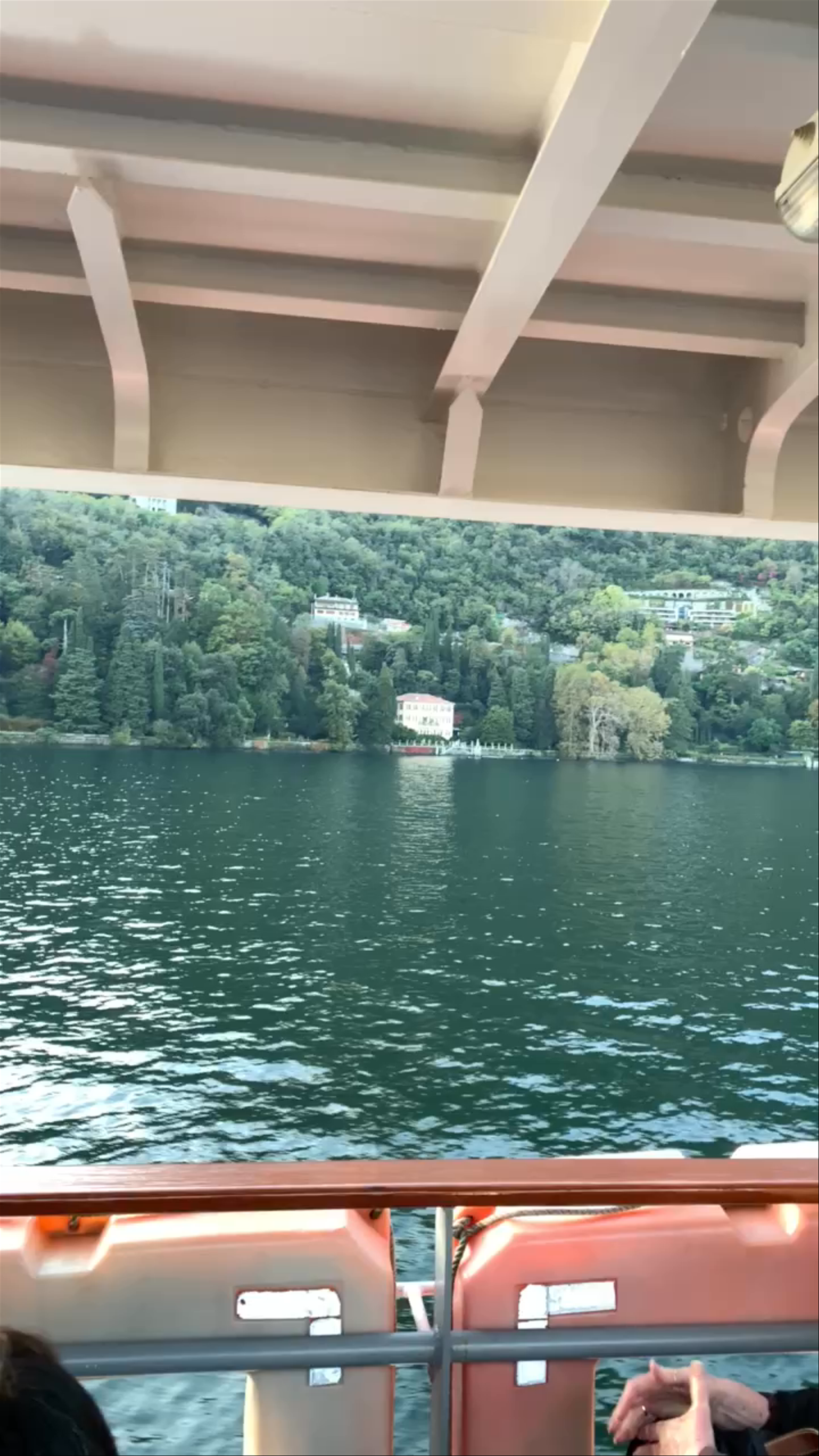 Serene Boat Ride on Lake Como, Italy