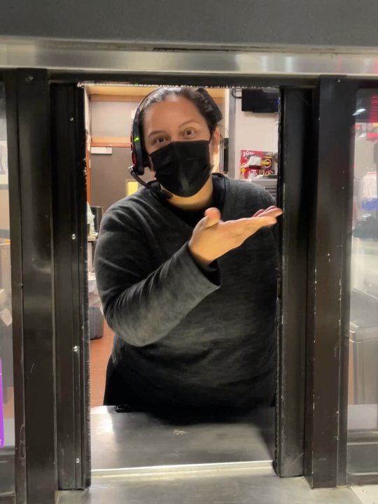 Jack in the Box - Telling us to leave because she didn't have change - Fast Food Near Me - Moreno Valley, California