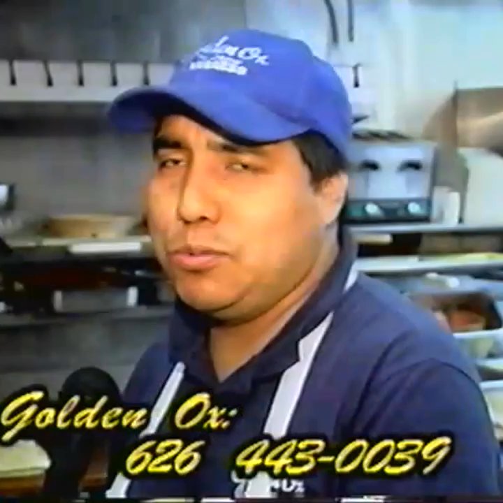 Golden Ox - Golden ox AD from around 2003 - Breakfast & Brunch Near Me - El Monte, California