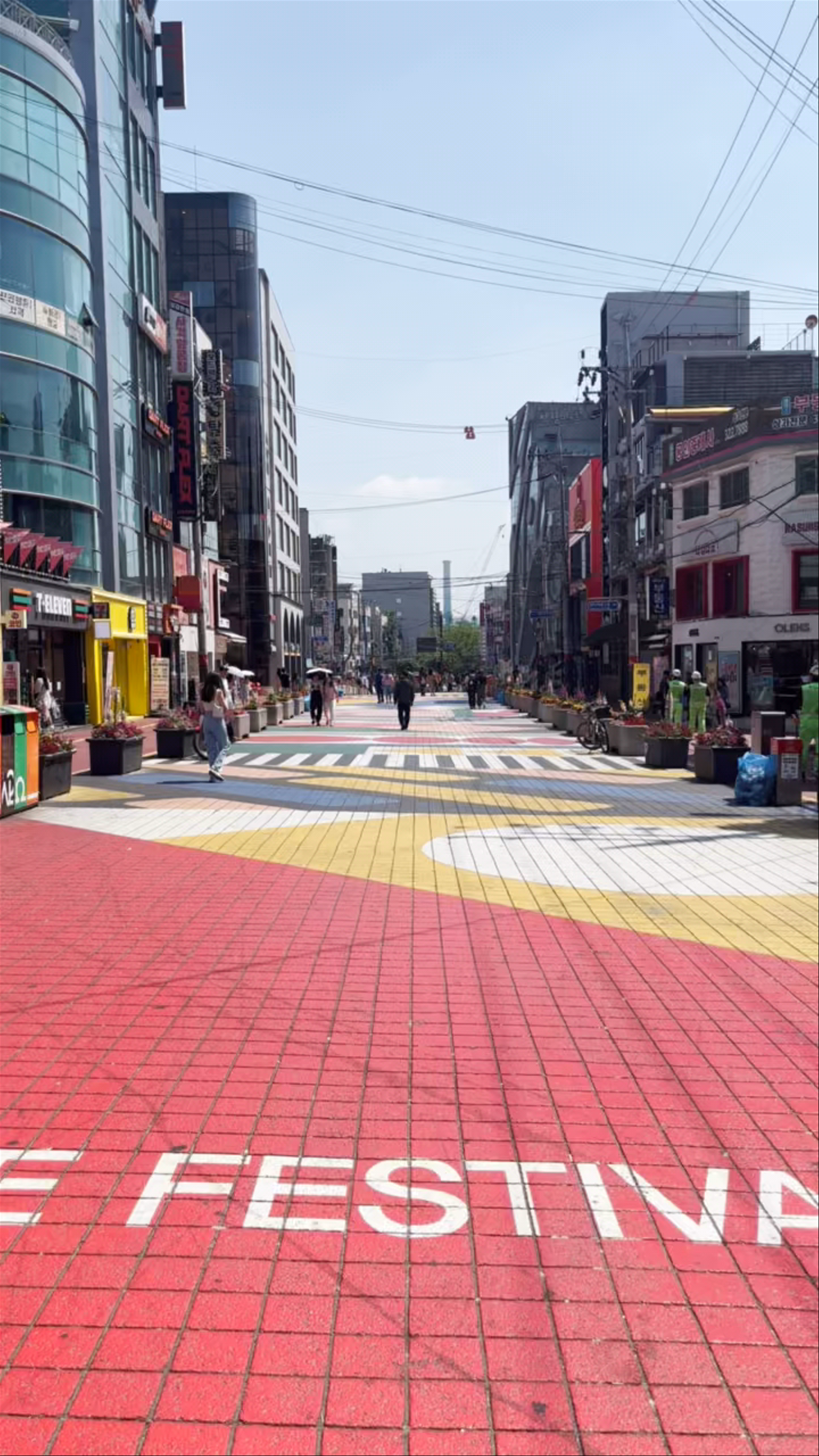 Vibrant Stroll through Hongdae Street, Seoul