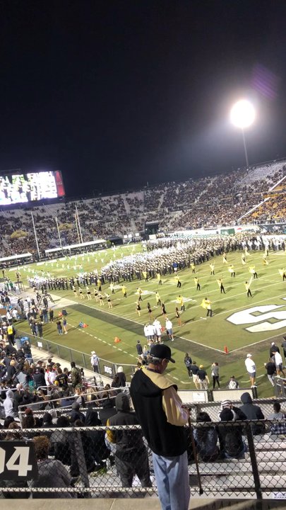 FBC Mortgage Stadium - UCF and usf bands together on the field for the first time EVER. War on I-4 2019 - Stadiums & Arenas Near Me - Orlando, Florida