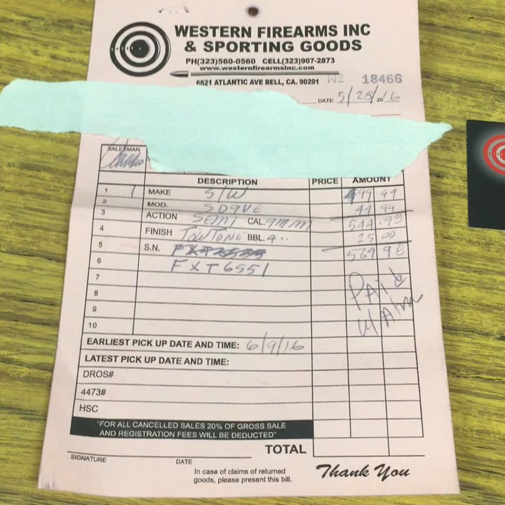 Western Firearms - Do not buy from this place they are unprofessional. - Outdoor Gear Near Me - Bell, California