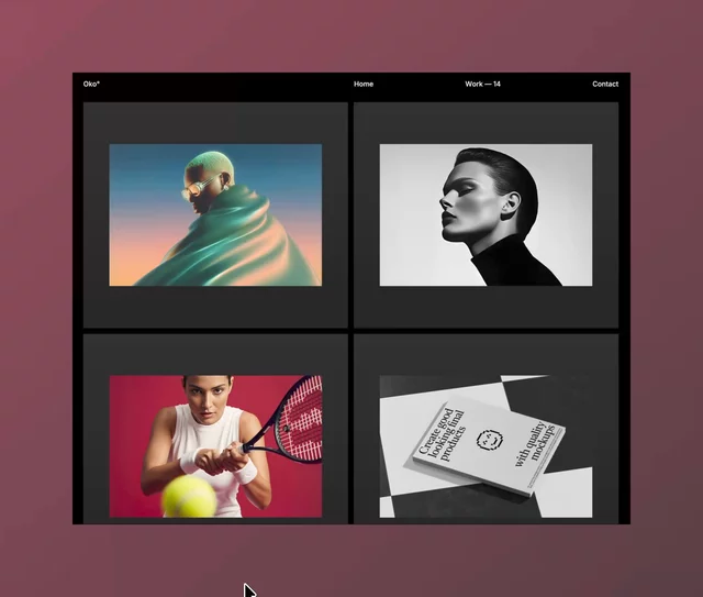 We love this hover effect in our free Oko template on @Framer. Check it out on our profile! ✨