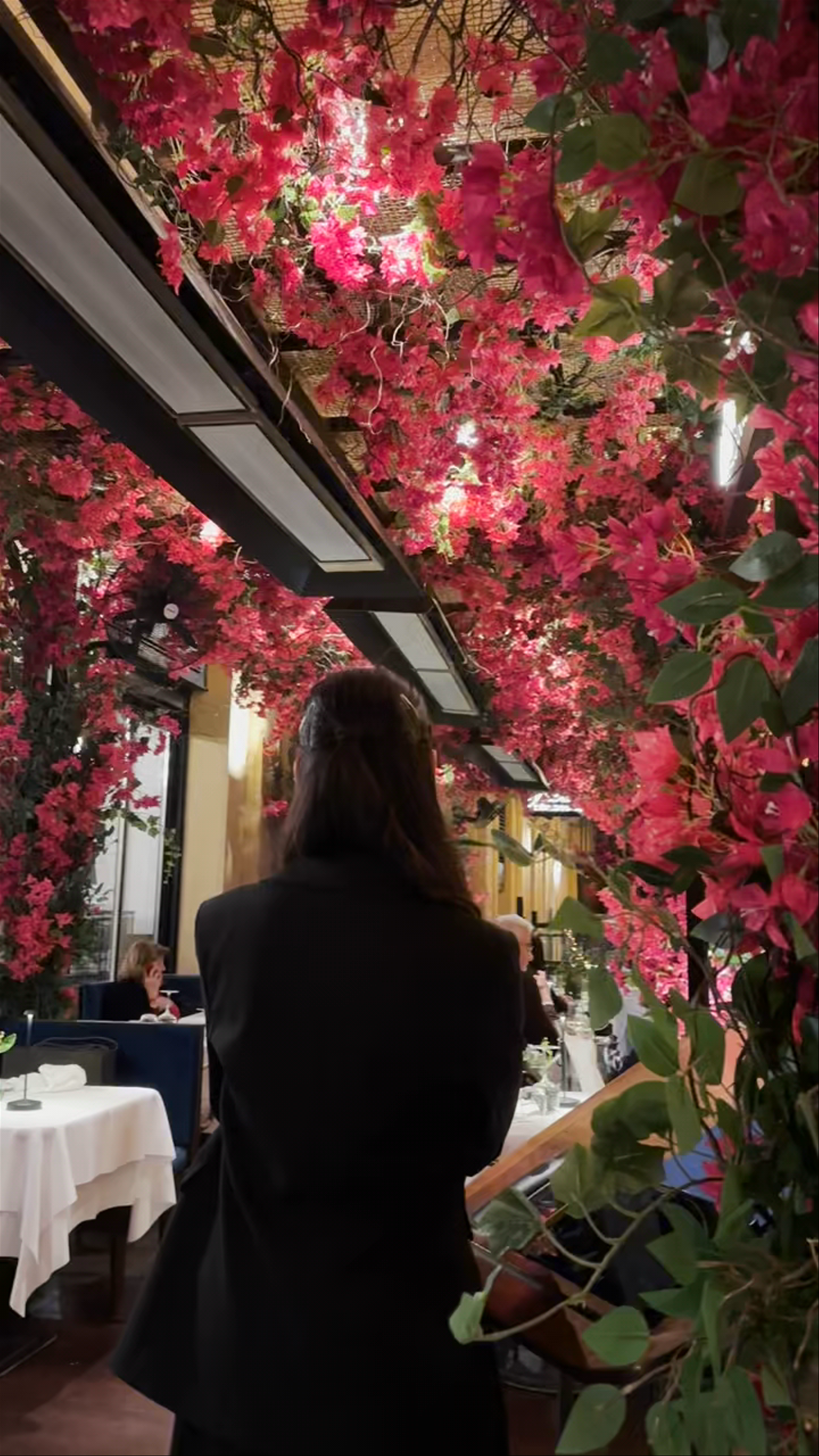 Papaioannou Restaurant: Elegant Dining Under a Canopy of Blossoms in Piraeus