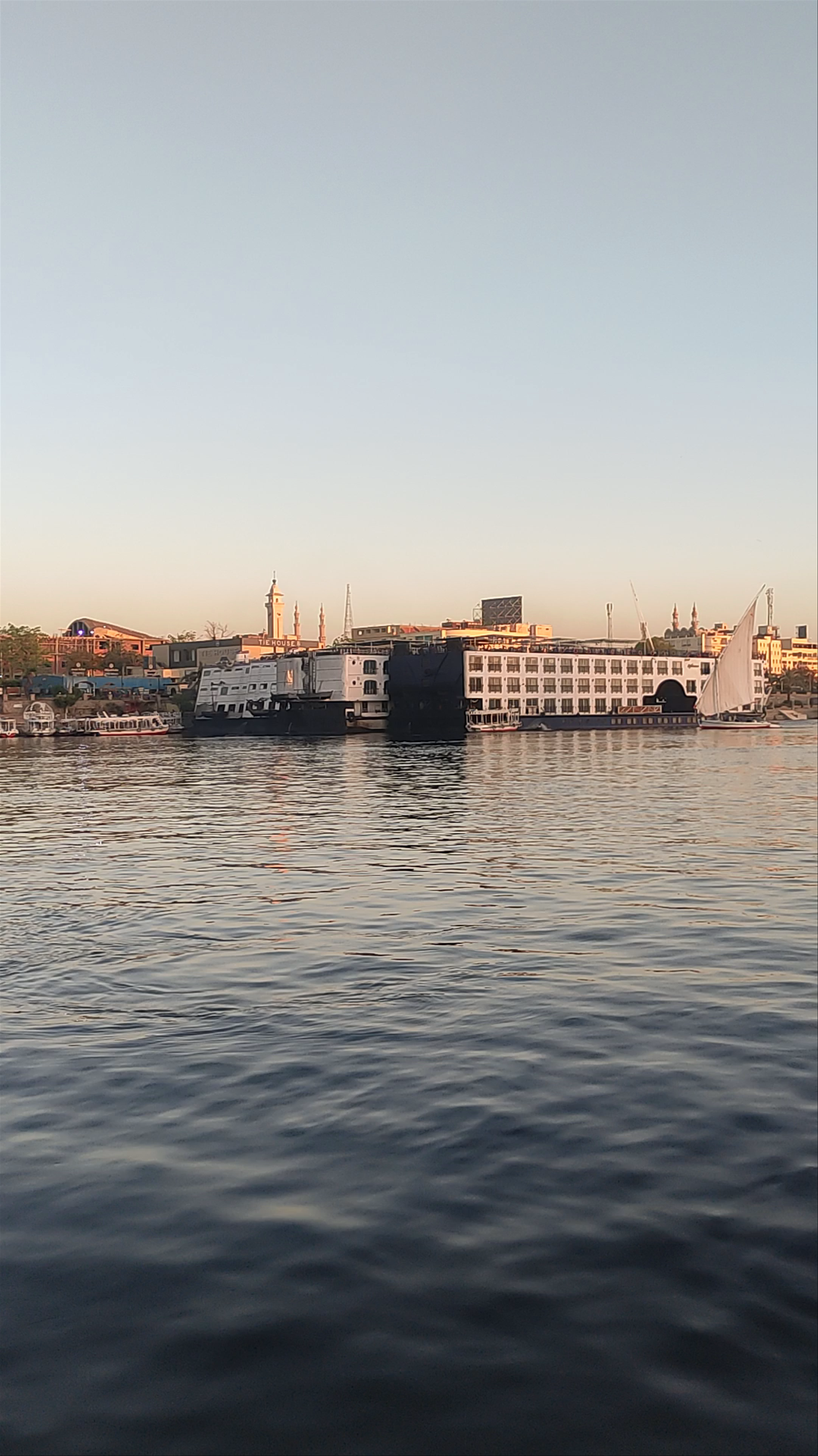 Sunset Cruise on the Nile River at Aswan, Egypt