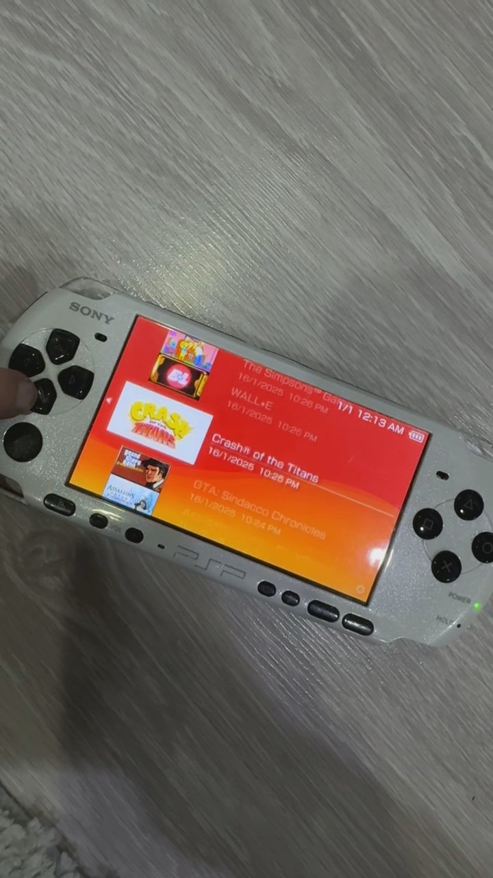 Siin - سين Sony PSP3000 white and black, works 100% modded gallery