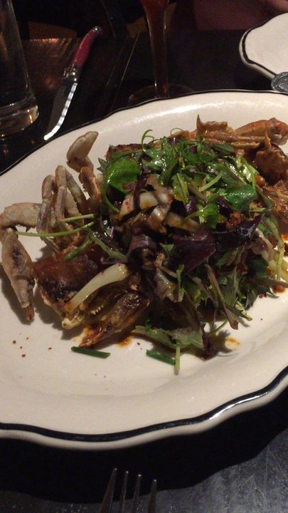 Heritage Tavern - Softshell crab and Tomahawk special - New American Near Me - Madison, Wisconsin
