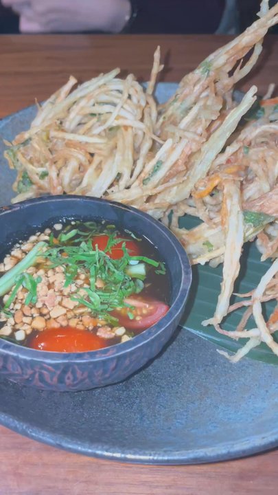 Lao Lao Bar - Papaya fritters - Laotian Near Me - Toronto, Ontario