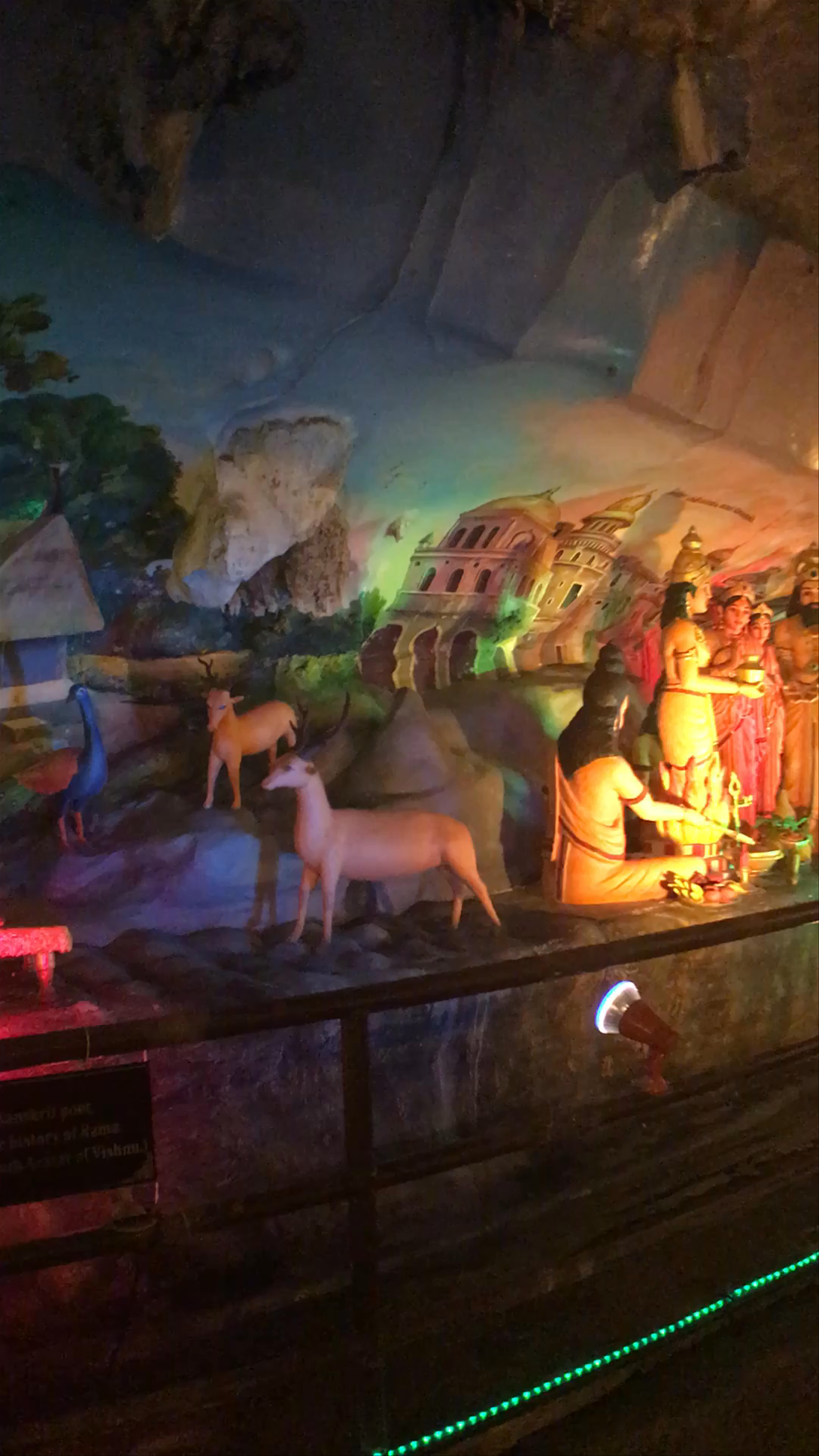 Ramayana Cave - Suyambu Lingam at Batu Caves, Malaysia