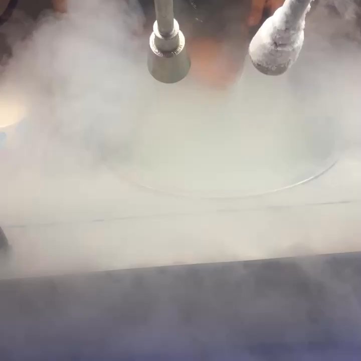 Sub Zero Nitrogen Ice Cream - Making the ice cream - Ice Cream & Frozen Yogurt Near Me - New Caney, Texas
