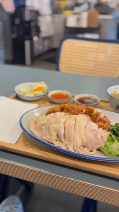A Ma Chicken Rice - Combo Chicken Rice - Asian Fusion Near Me - Redmond, Washington