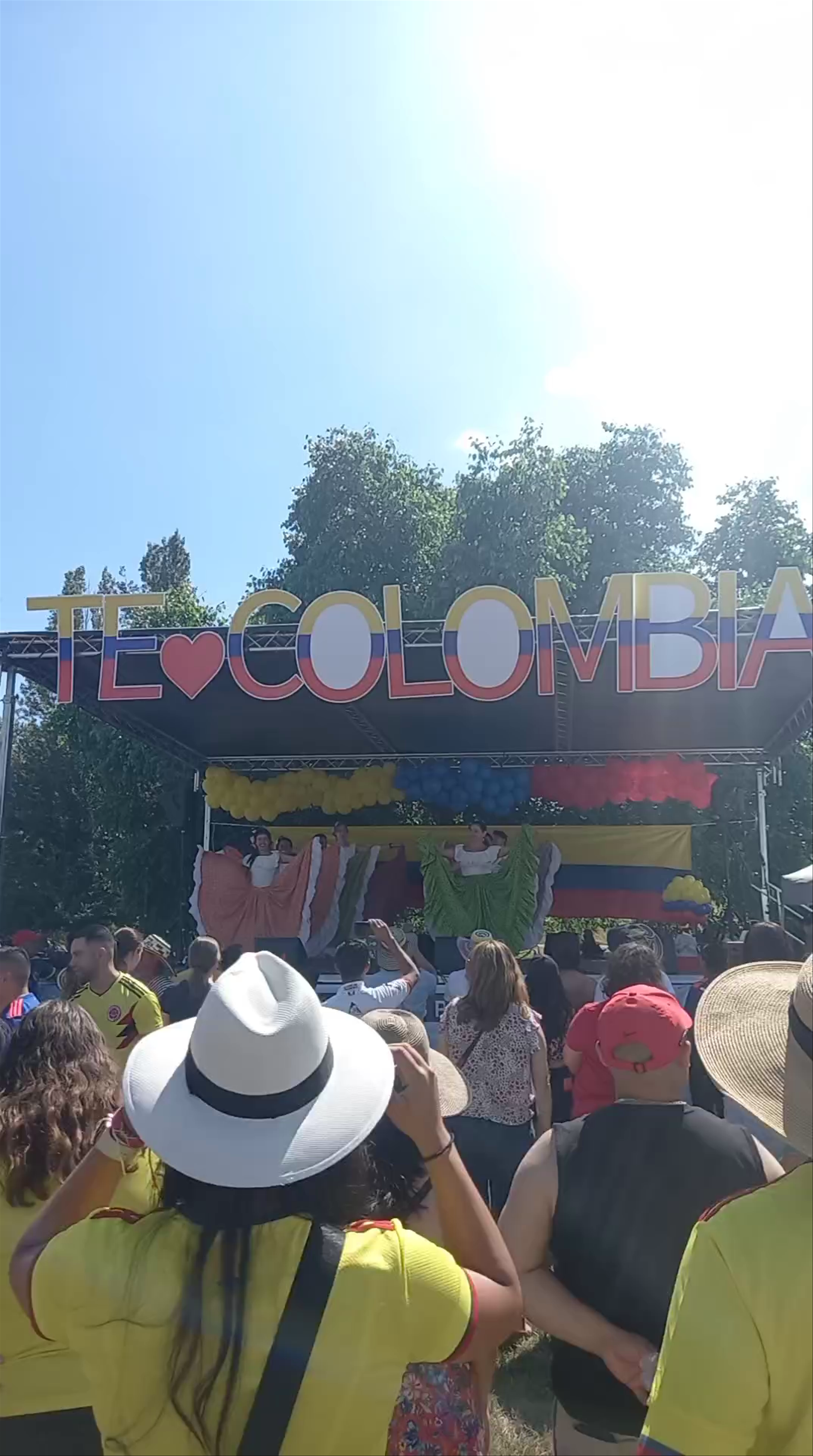 Vibrant Colombian Cultural Festival at Warren G. Magnuson Park, Seattle