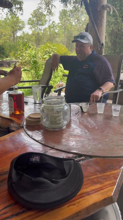 Fish Hawk Spirits - Enjoying a nice afternoon at the Fish Hawk Spirits tiki bar - Distilleries Near Me - Ocala, Florida