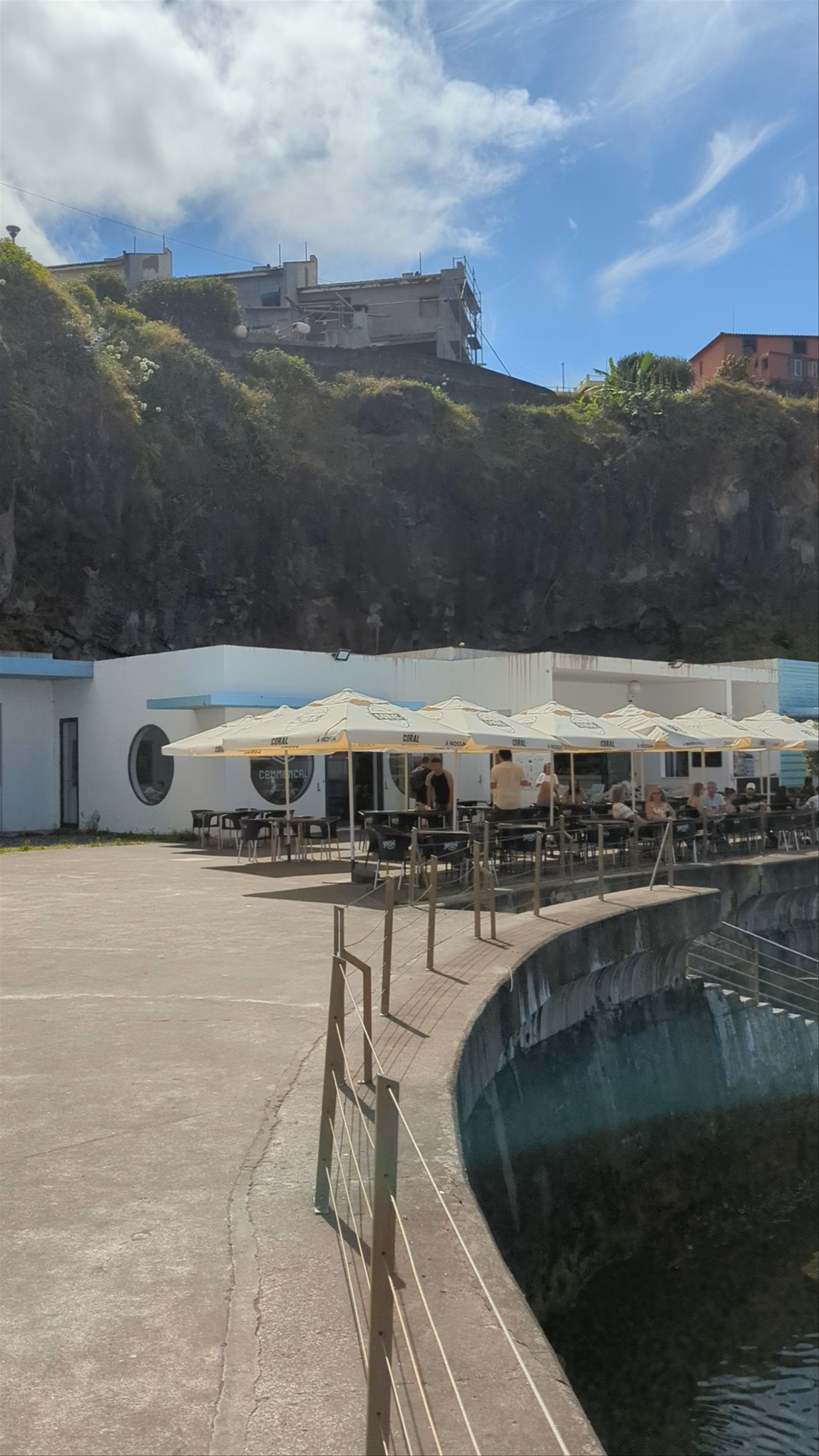 Oceanfront Serenity at Lounge Bar Clube Naval do Seixal, Madeira