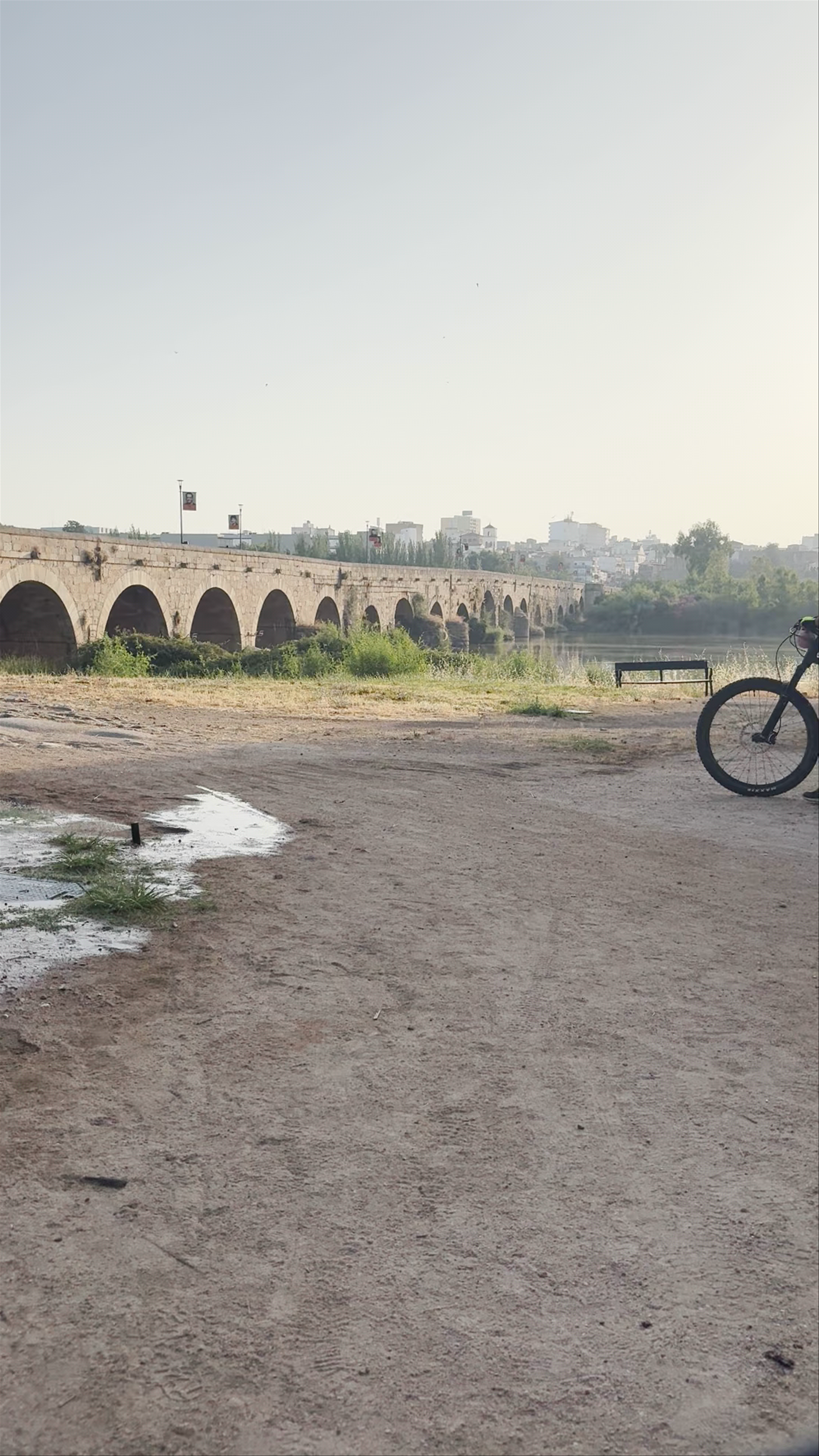 Cycling and Exploring Puente Romano de Mérida