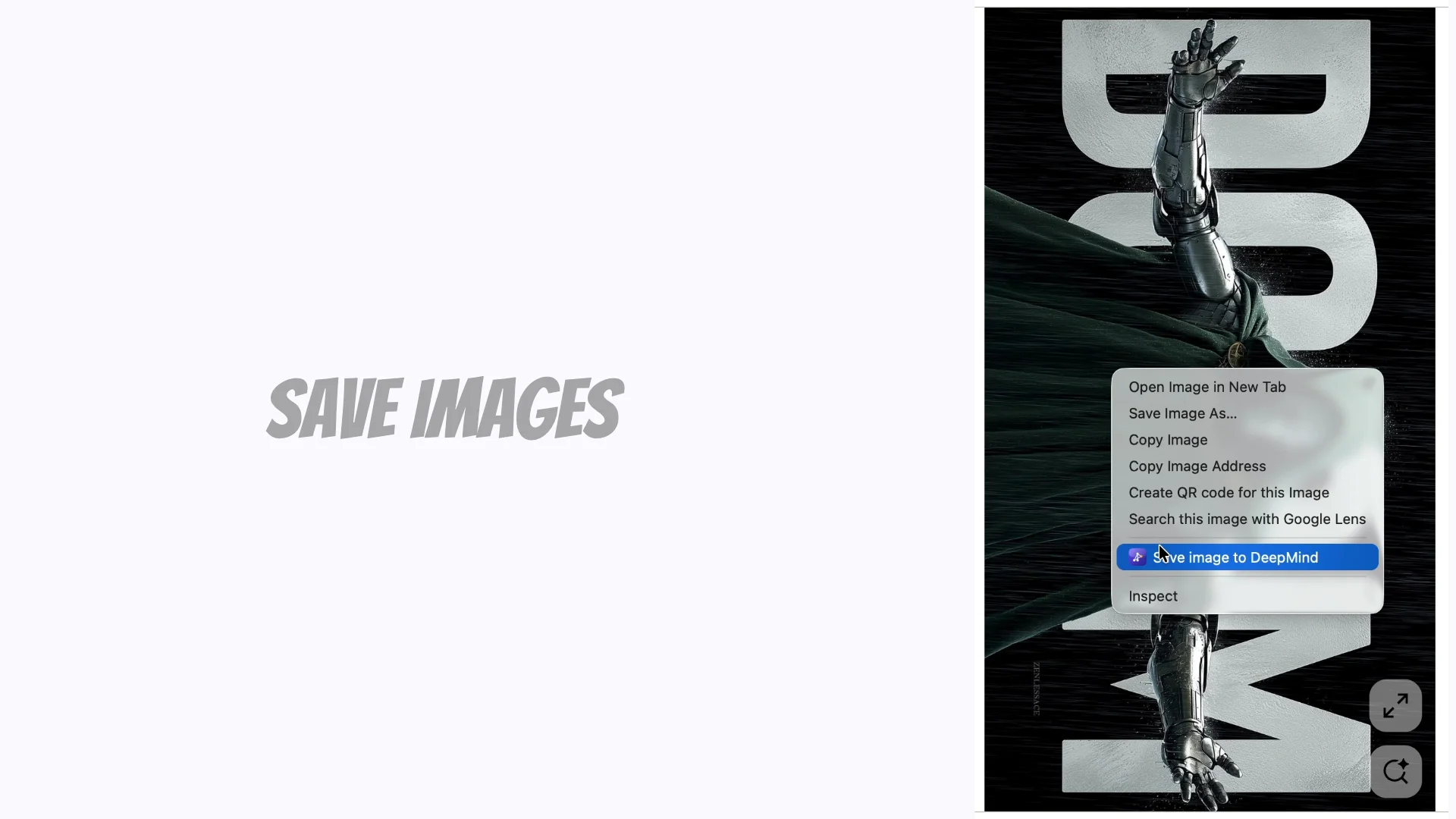DeepMind — Save Everything, Organize Nothing image 1