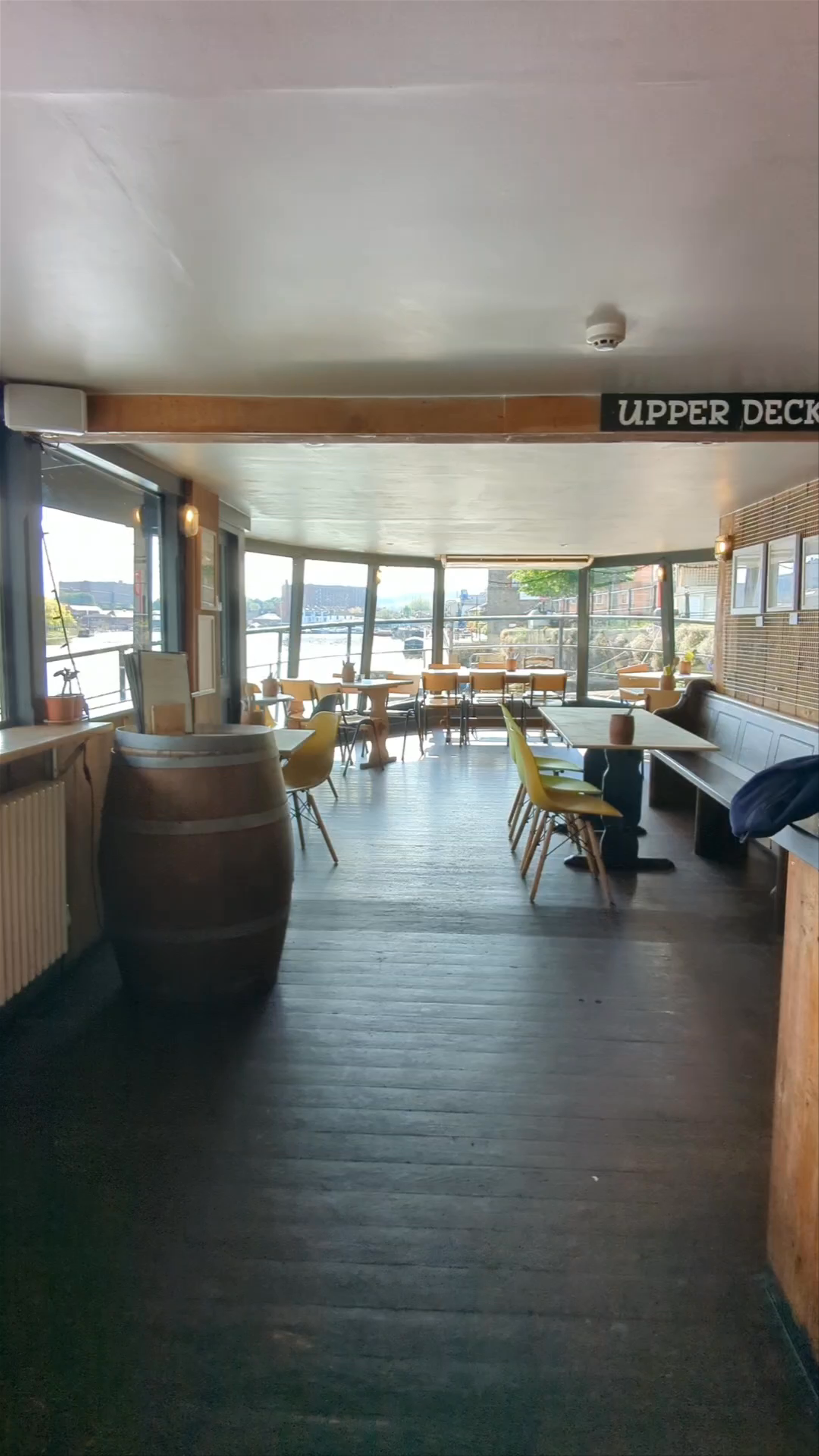 Relaxing Riverside Vibes at Grain Barge, Bristol