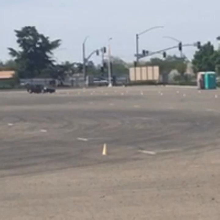 LTF Adventures - My grandpa knocking over his first set of cones and yelling, "Did you get that!!?" - Car Rental Near Me - Stockton, California
