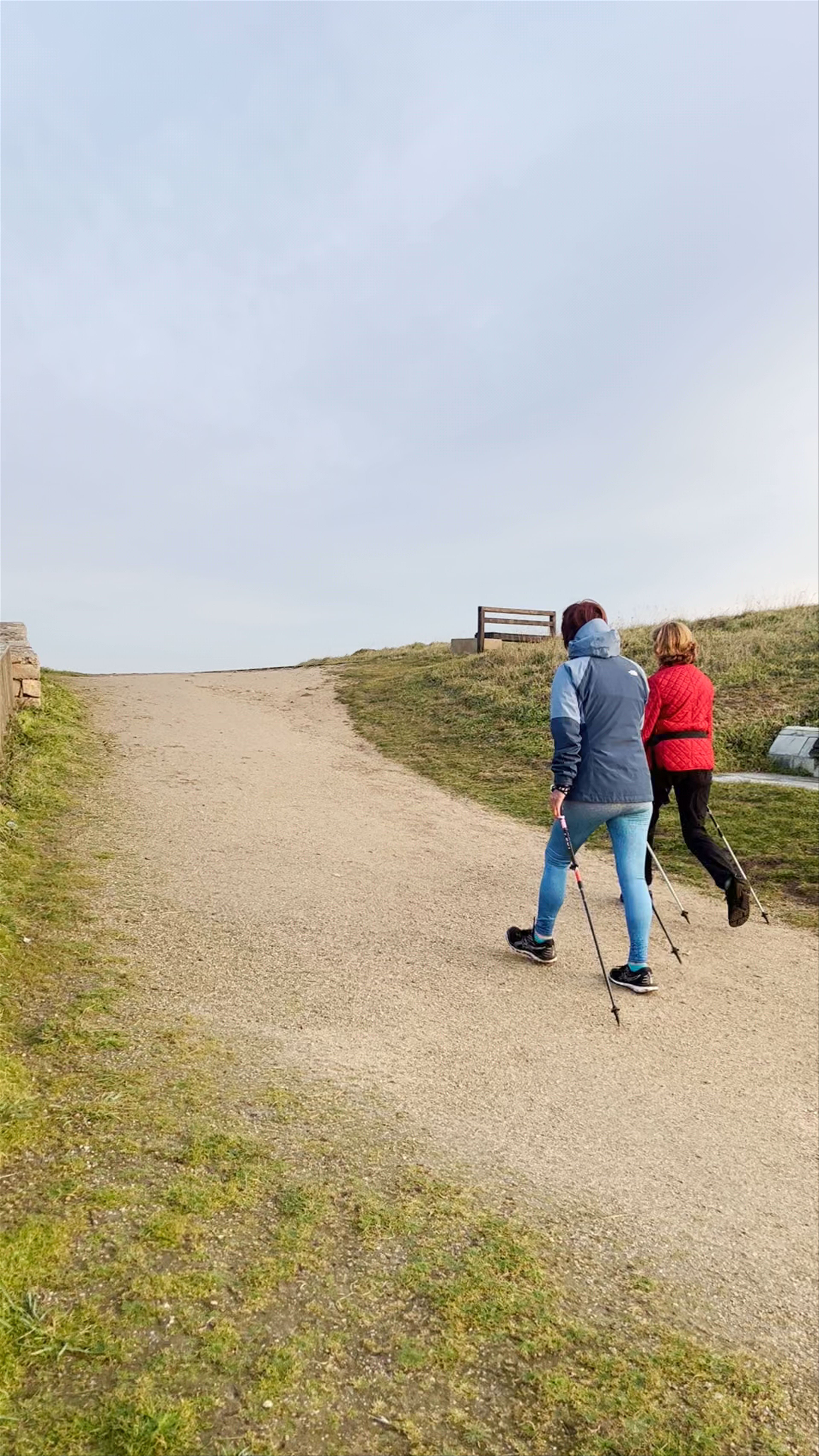 Seaside Nordic Walking at Mirador, A Coruña