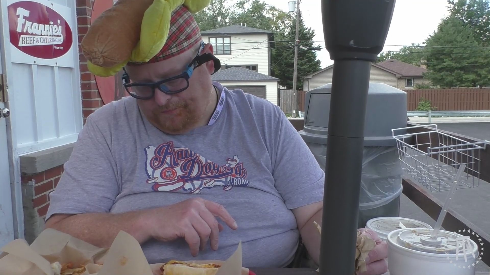 Raw Dogging at Frannie's Beef and Catering in Schiller Park, IL
