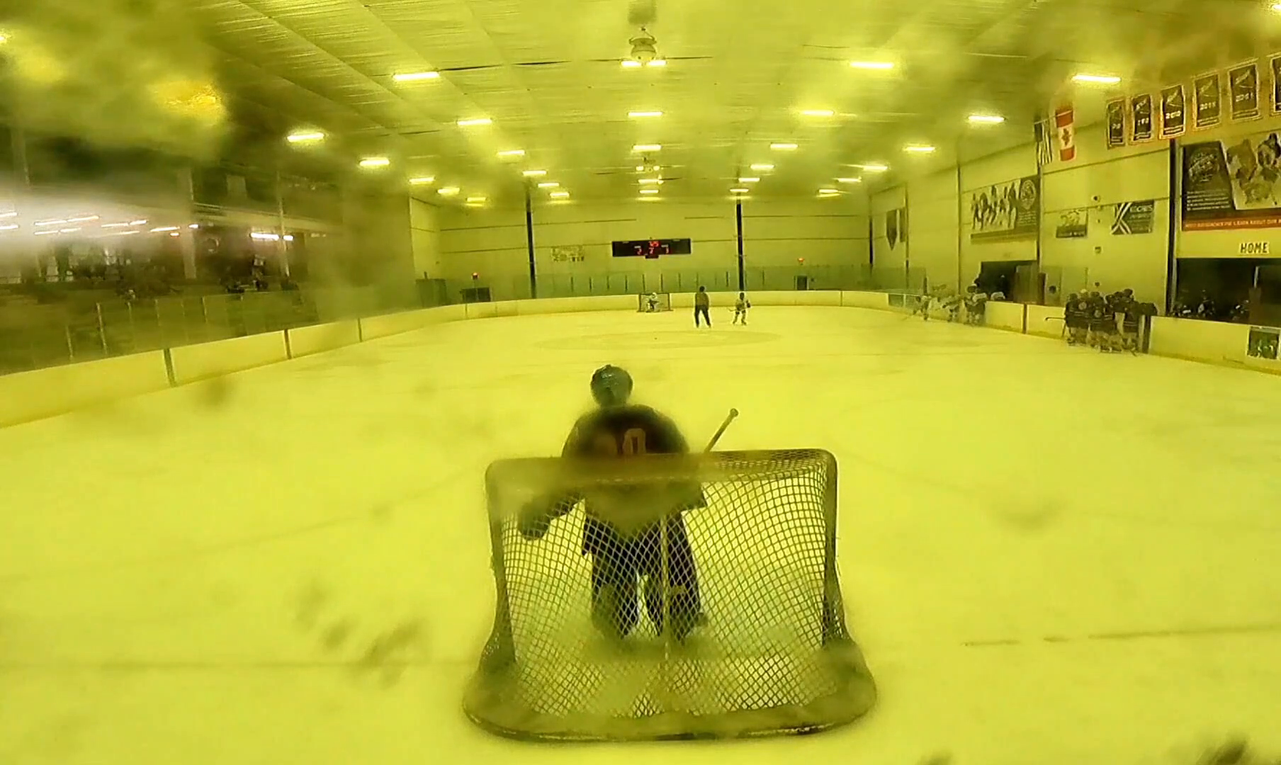 Logan Dennett's Stunning Penalty Shot Save | Mini Chowder Cup Between The Bucket