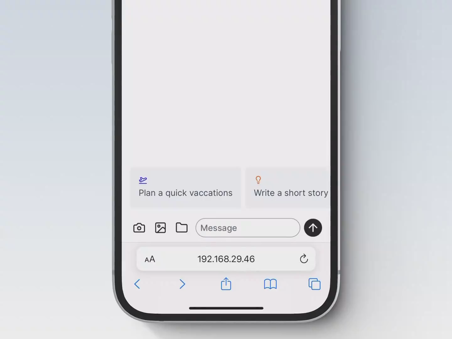 Chat Input