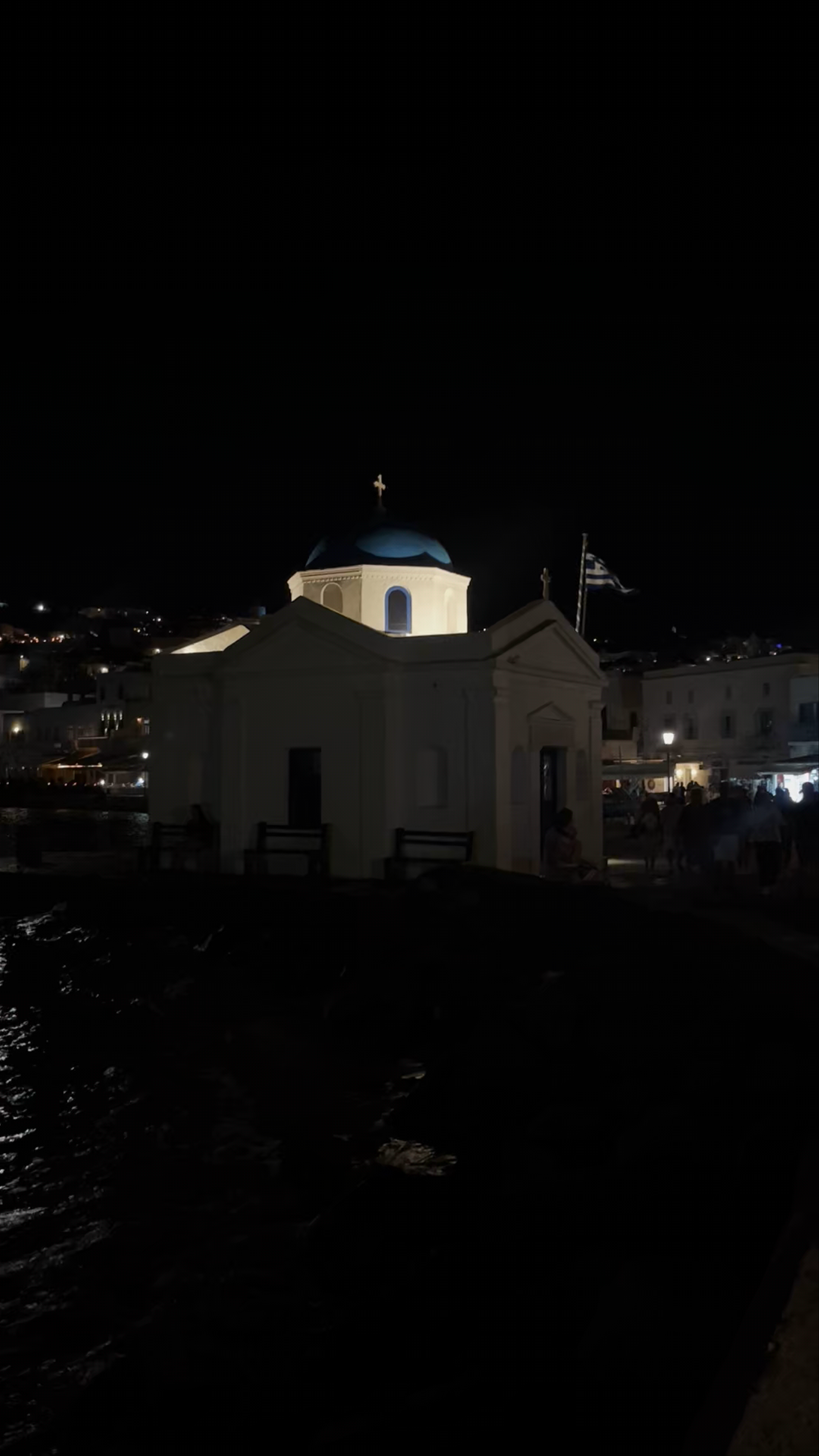 Jackie O’ Beach Club & Restaurant Night Vibes in Mykonos, Greece