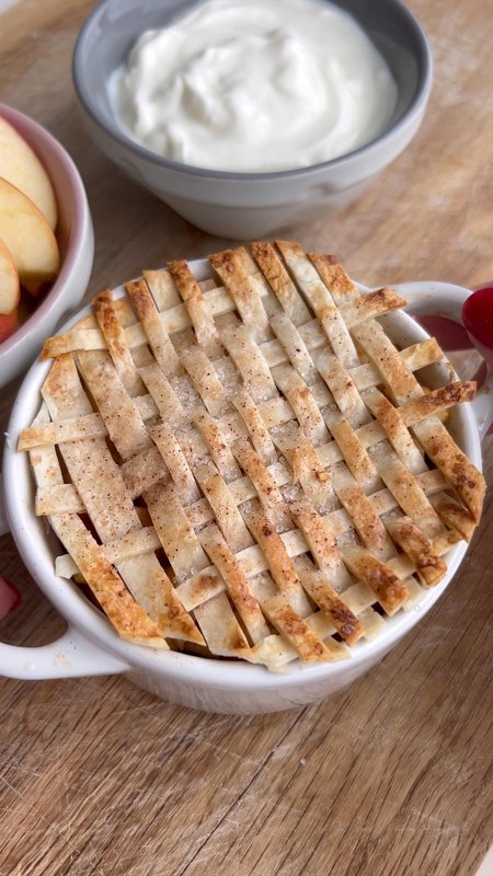 Single Serve Apple Pie with a Twist