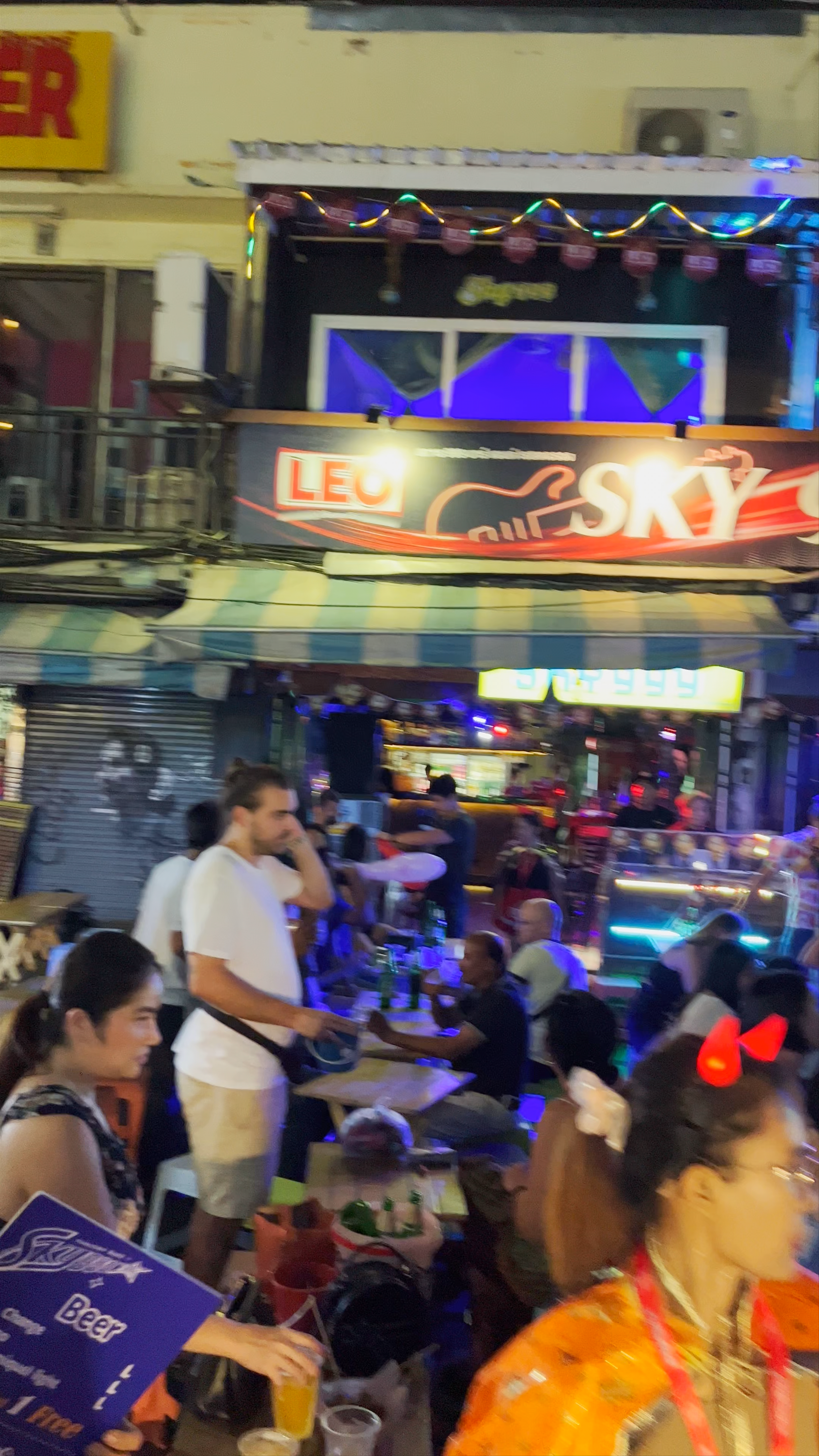Nightlife and Street Food Adventure at Khao San Market, Bangkok