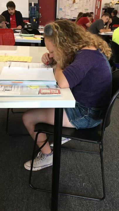 Mathnasium - Working hard on her learning plan - Tutoring Centers Near Me - Carlsbad, California