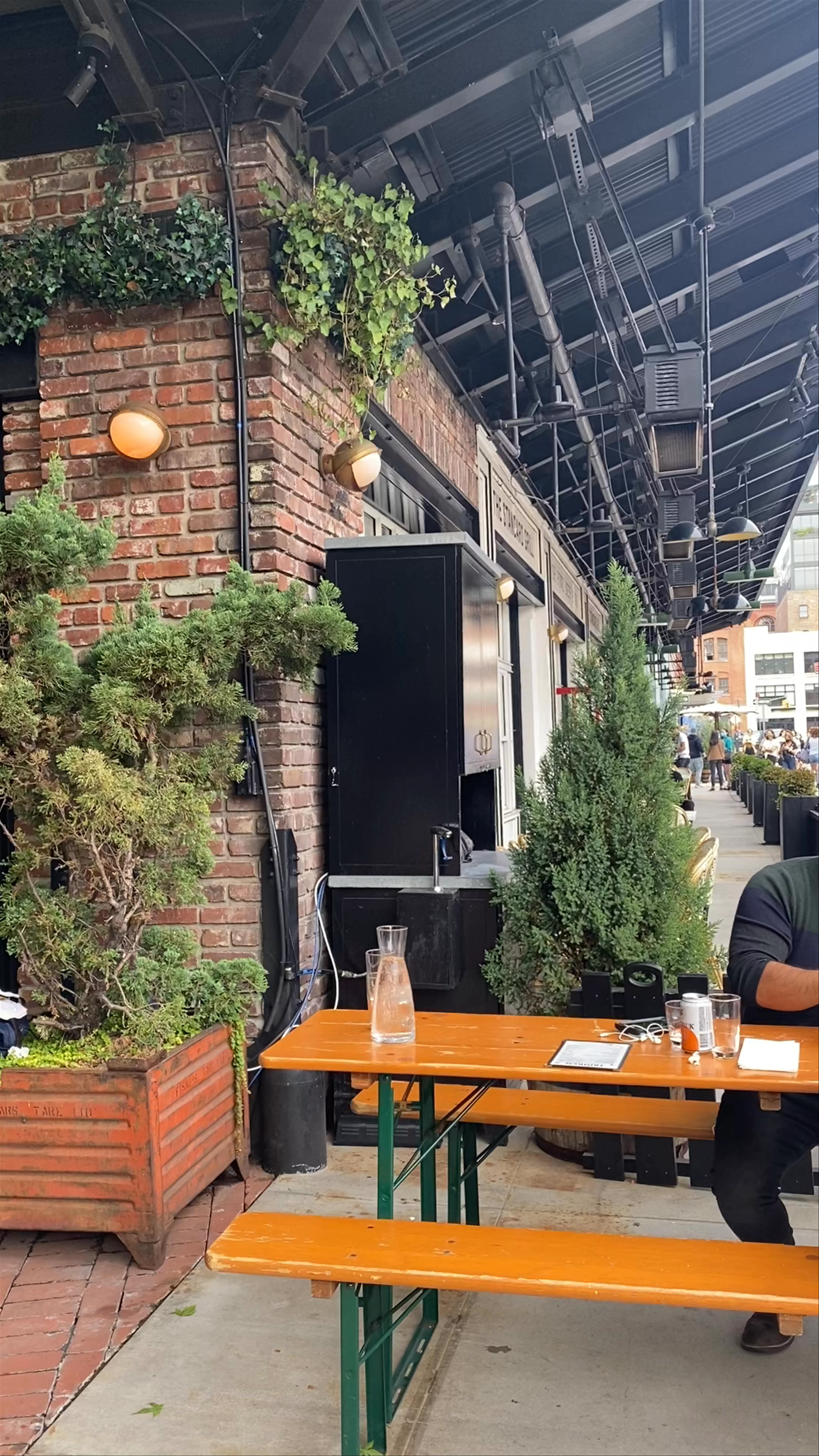 The Standard Biergarten, Washington Street, New York, NY, USA