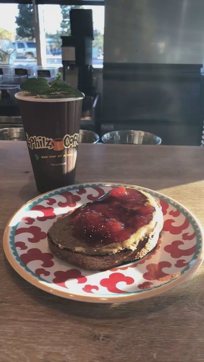 Philz Coffee - Mojito & almond & jelly toast - Coffee & Tea Near Me - El Segundo, California