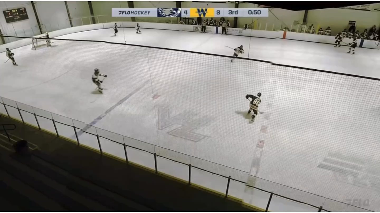Jake Scott playoff goal for Valley Junior Warriors