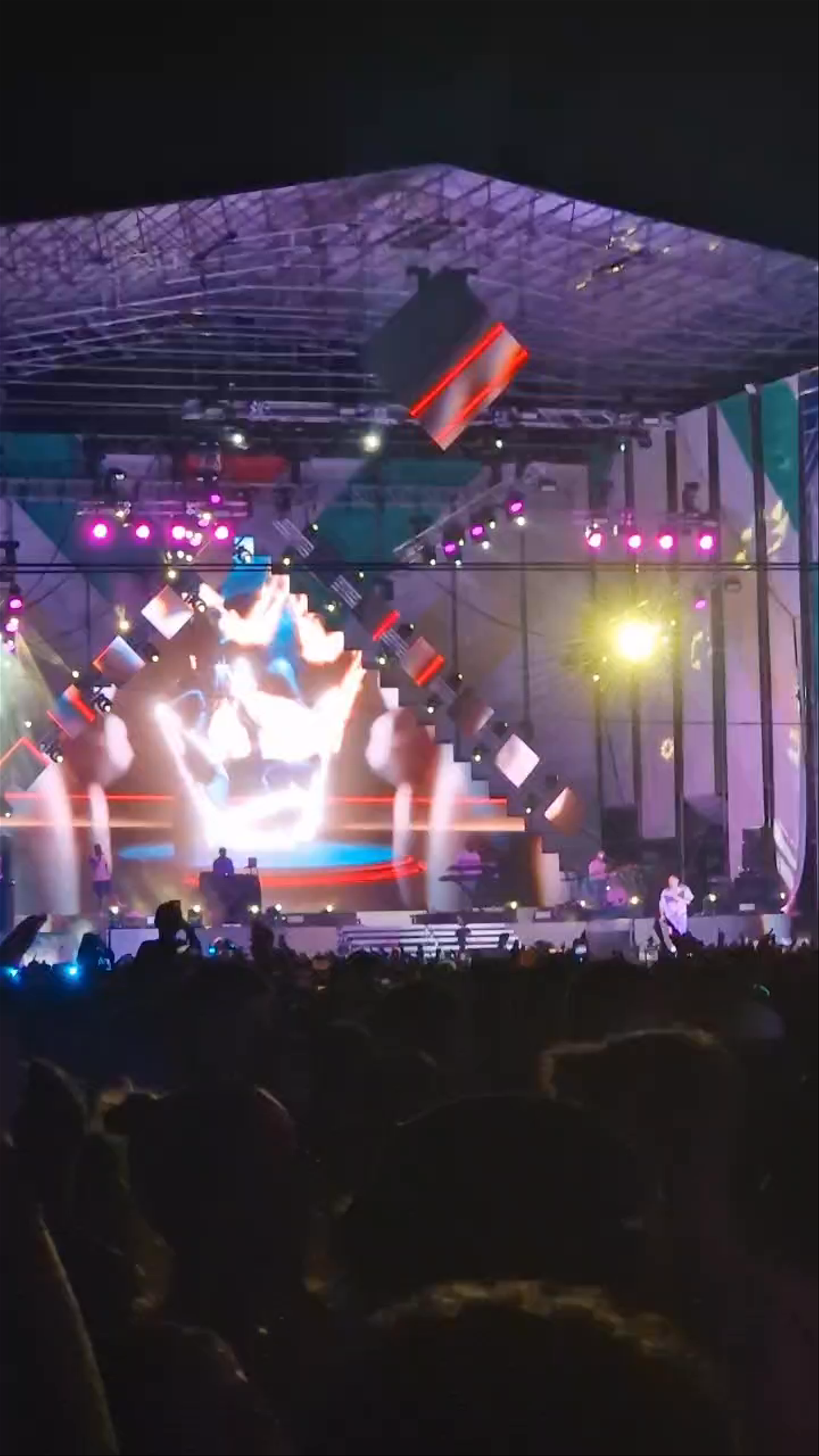 Electrifying Night Concert at Campo de Fútbol Guillermo Amor, Benidorm