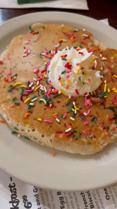 Twisted Biscuit Diner - Easter special. Kids funfetti pancake - American Near Me - Tavares, Florida