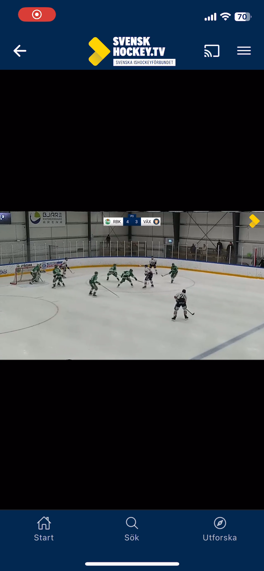 Ludwig Hellgren's Precision Passes: U20 Highlights from Växjö Lakers