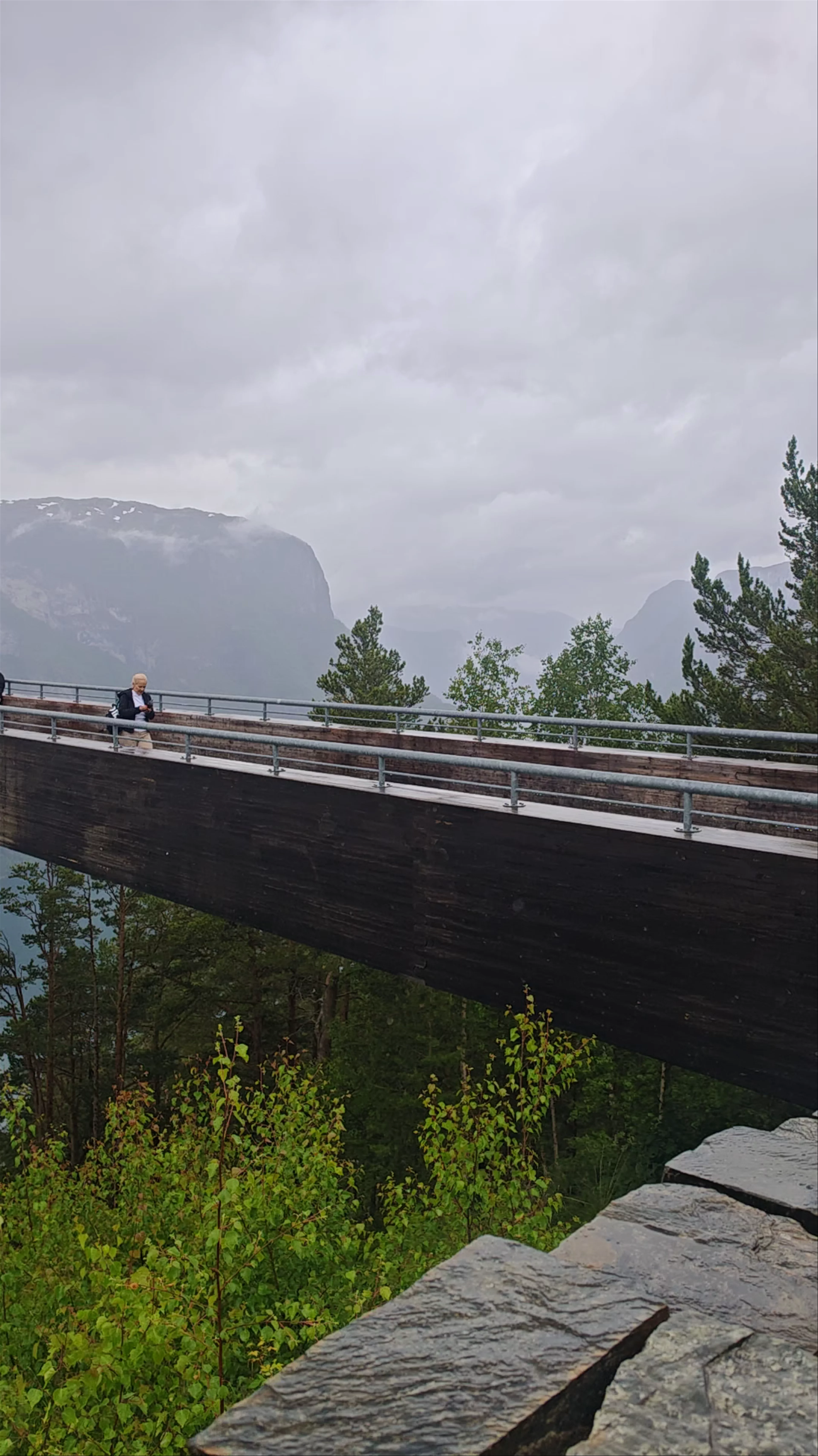 Stegastein, Bjørgavegen, Aurland