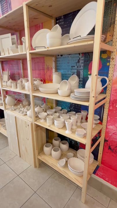 The Color Wheel - Paint-Your-Own Pottery Near Me - Galt, California