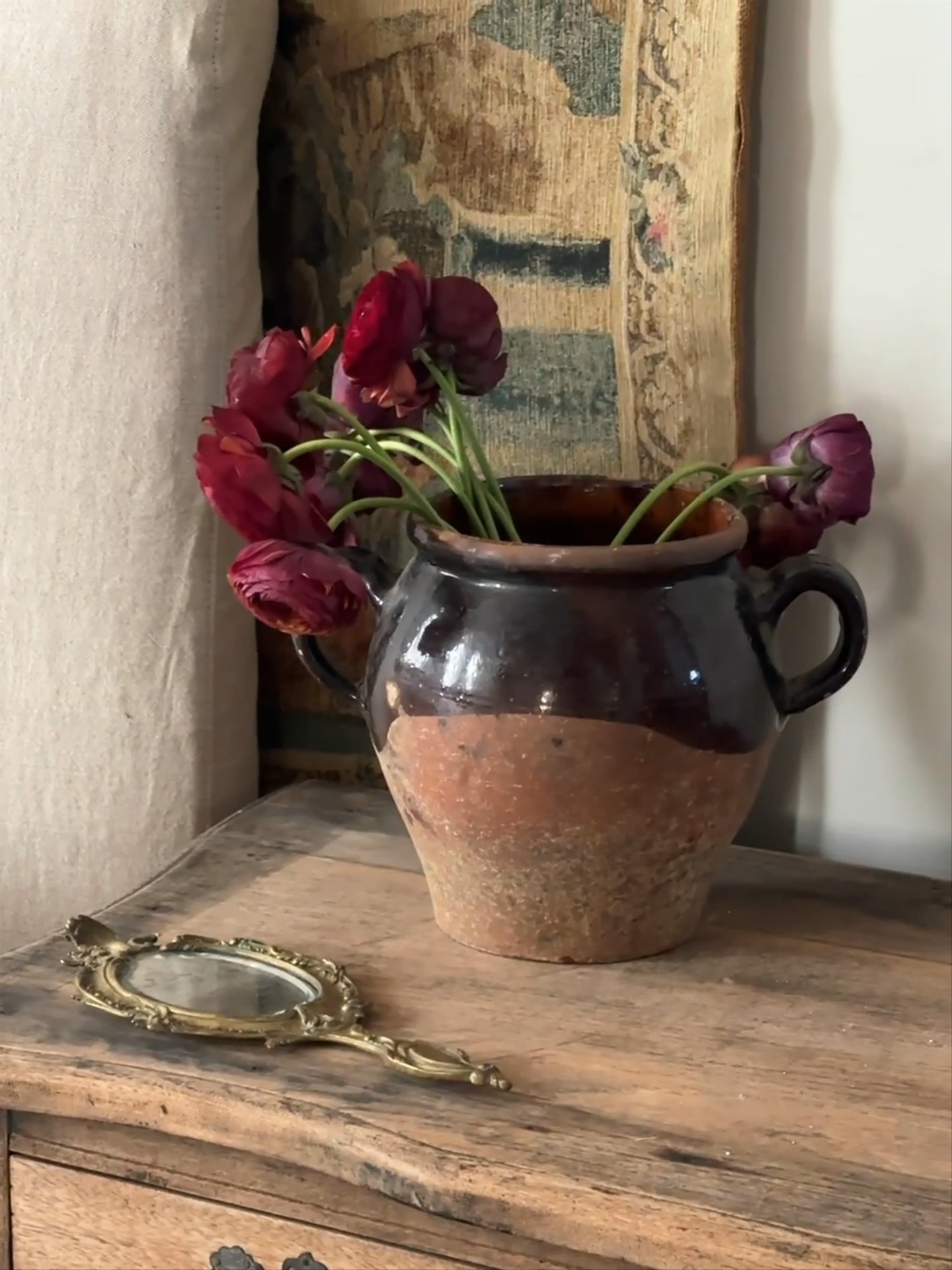 Brown Confit Pot
