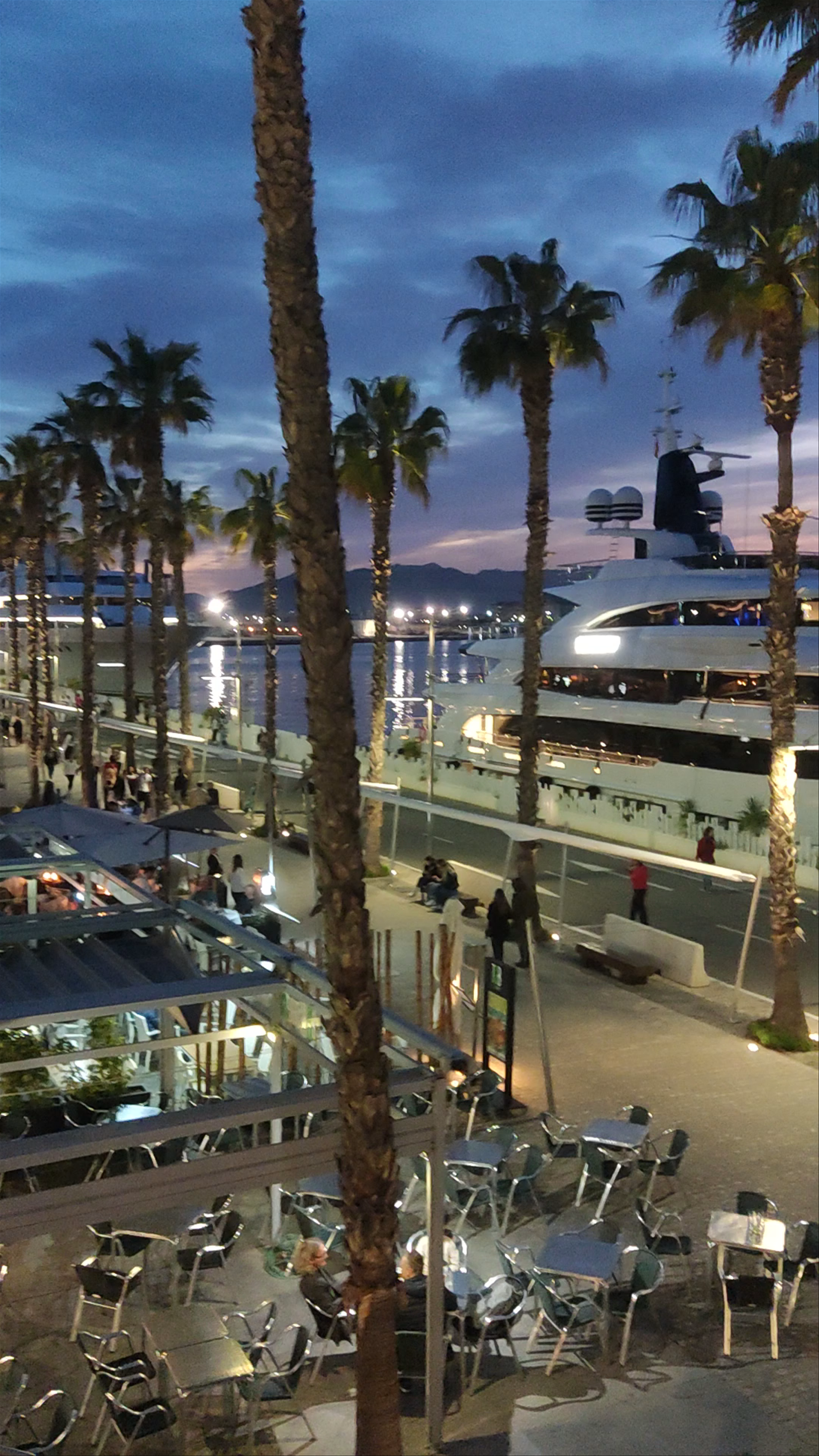 Evening Serenity at Muelle Uno Waterfront, Málaga