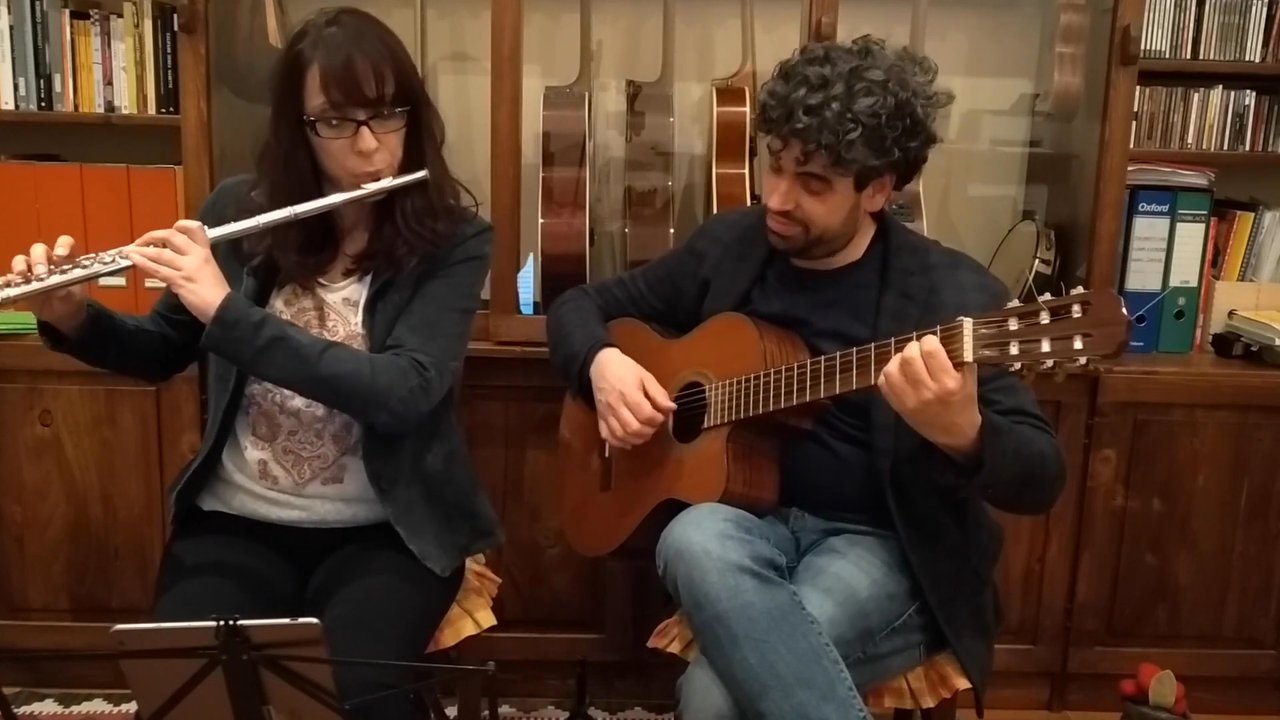 The Tuscany Swing Band - Canon in D (Duo) - video